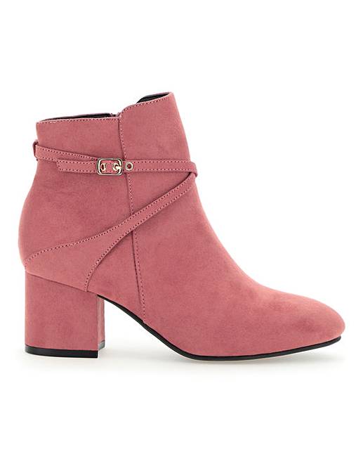 comfy wide fit ankle boots