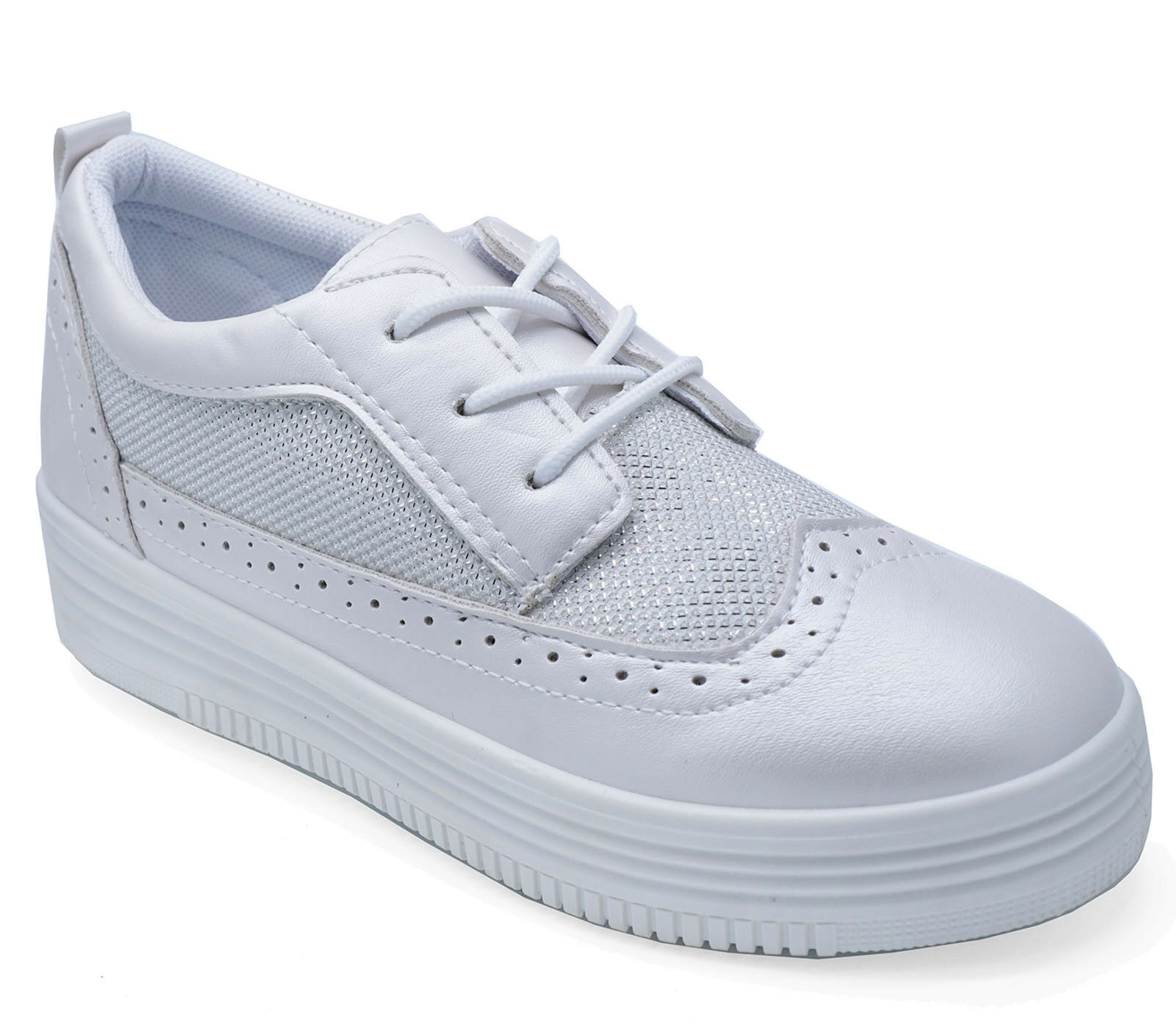 ladies white plimsolls