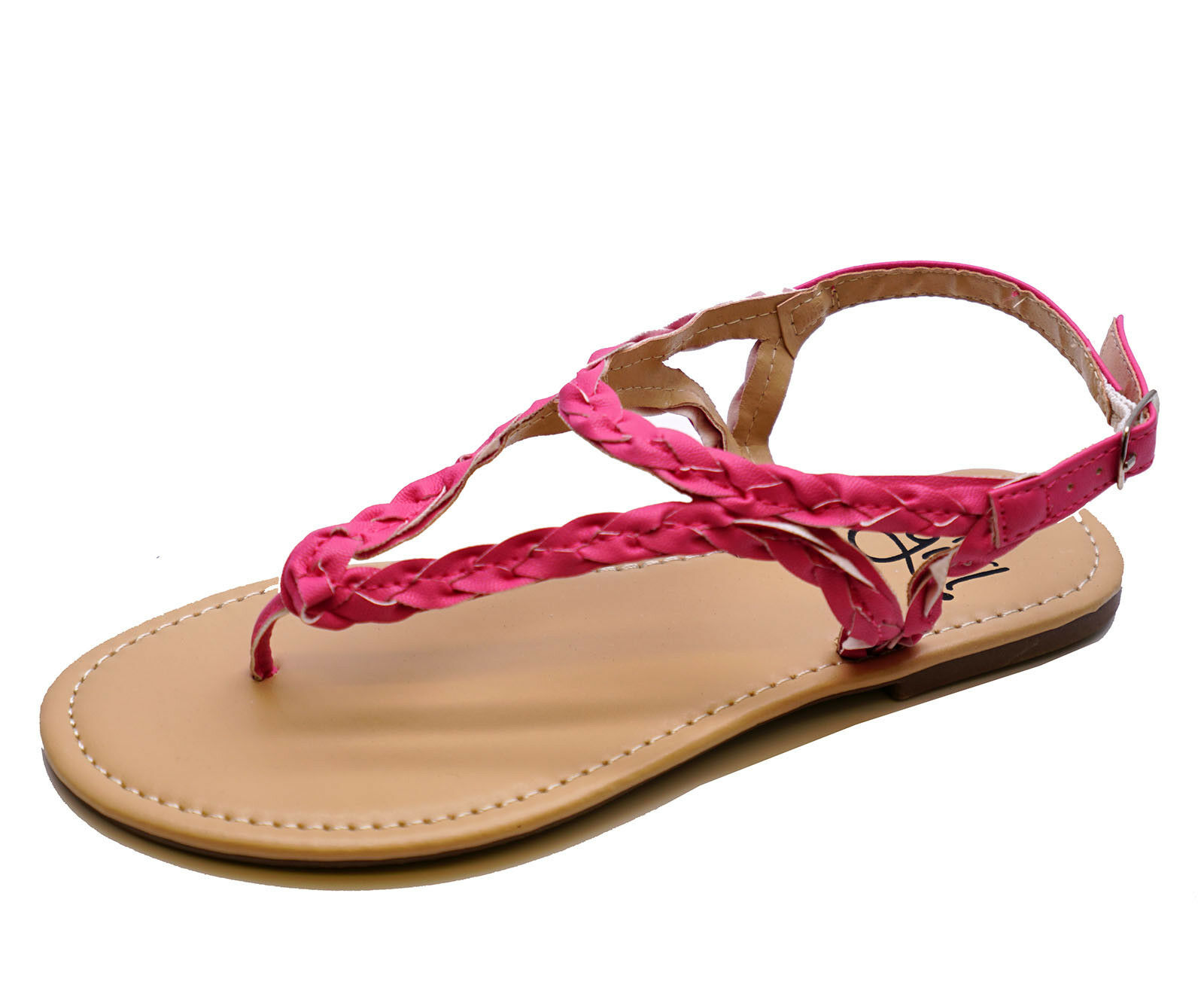 ladies black toe post sandals