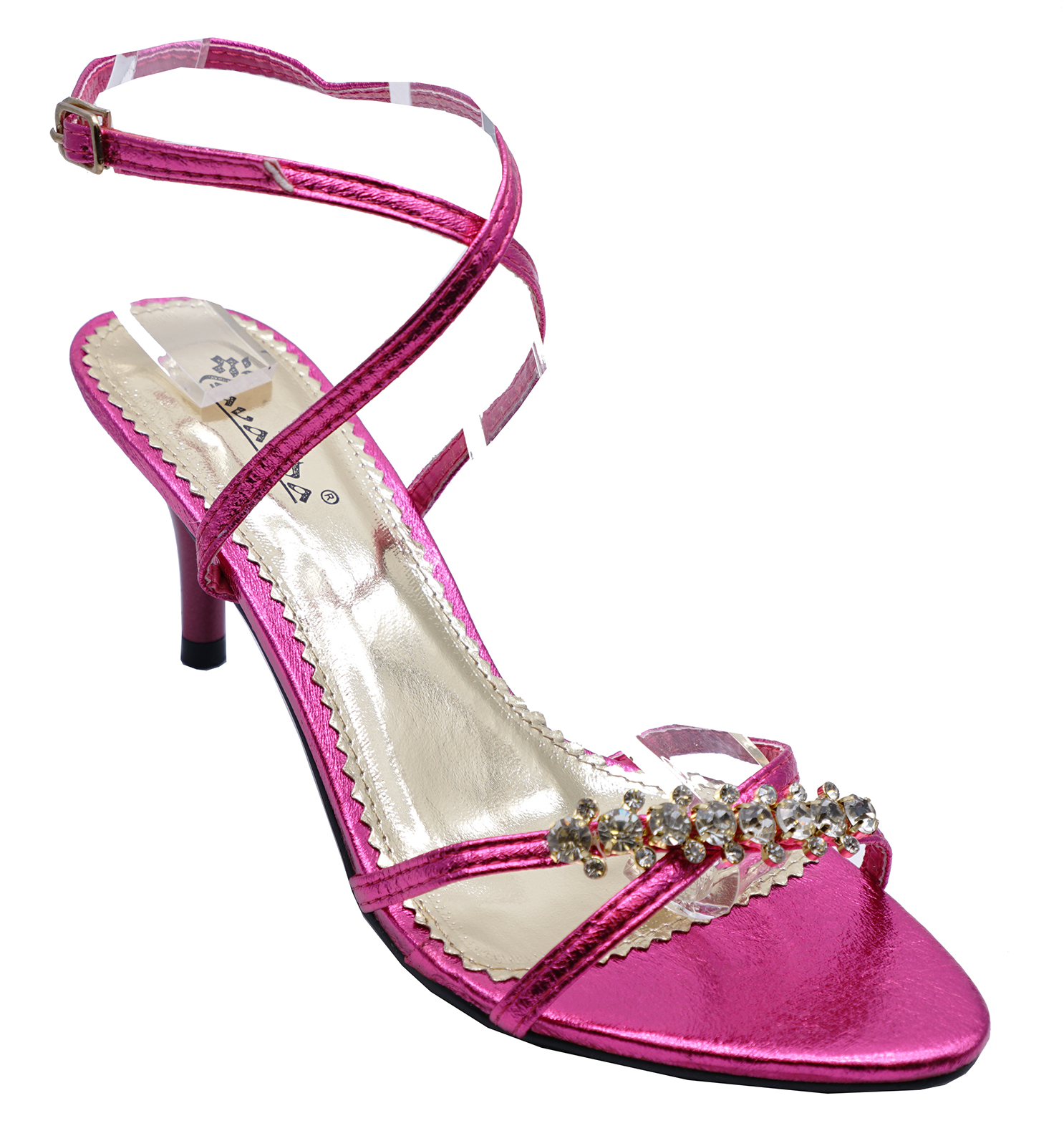 pink diamante shoes