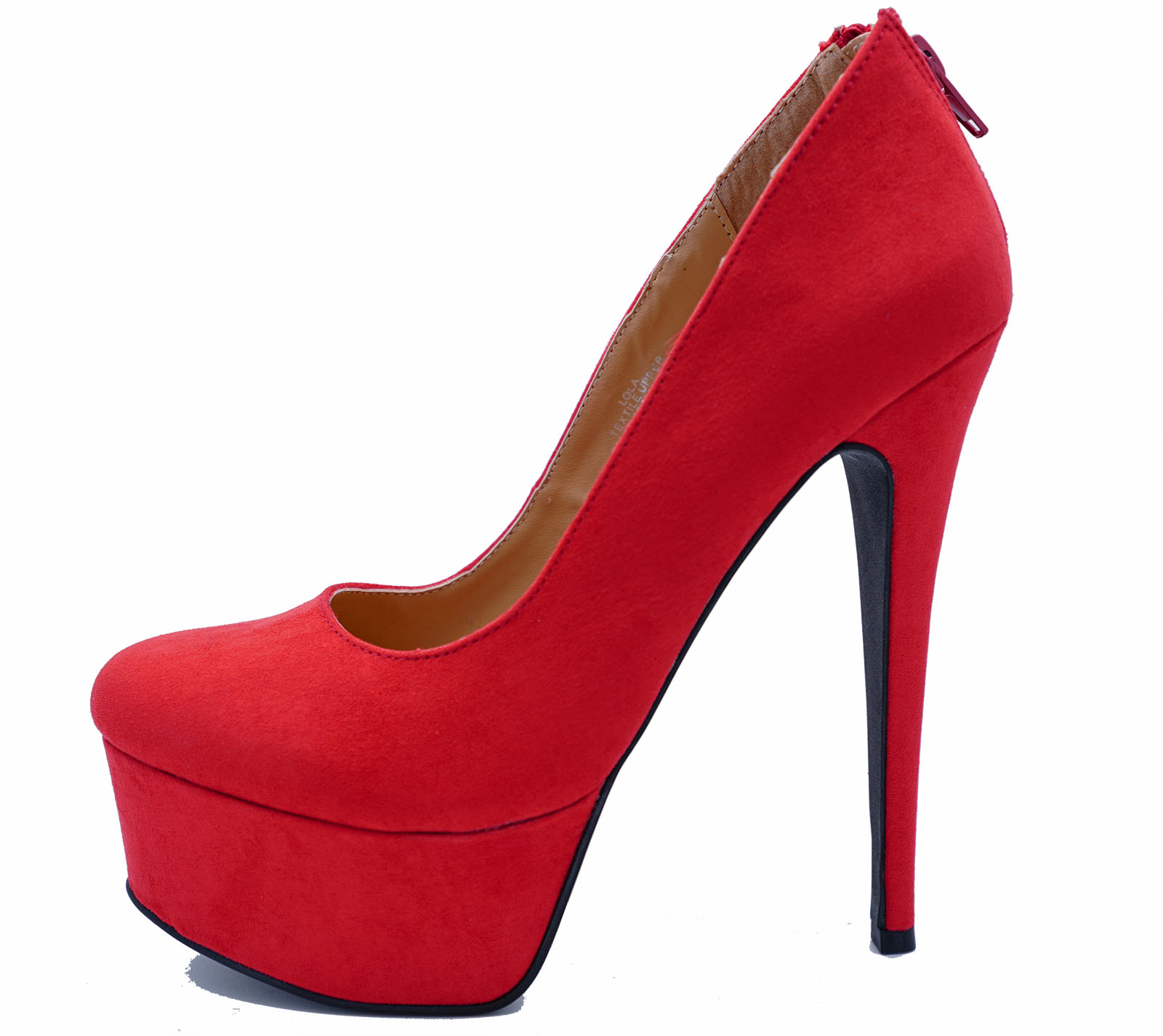 Red heeled shoes designer
