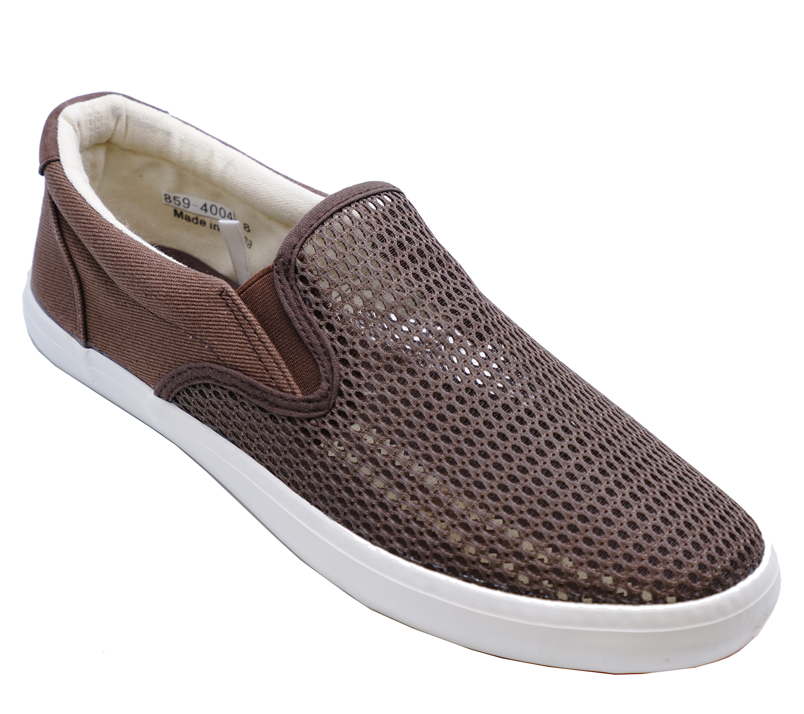 Mens Slip On Brown Flat Trainer Plimsoll Pumps Casual Deck Driving Shoes Uk 6 11 Ebay 4079