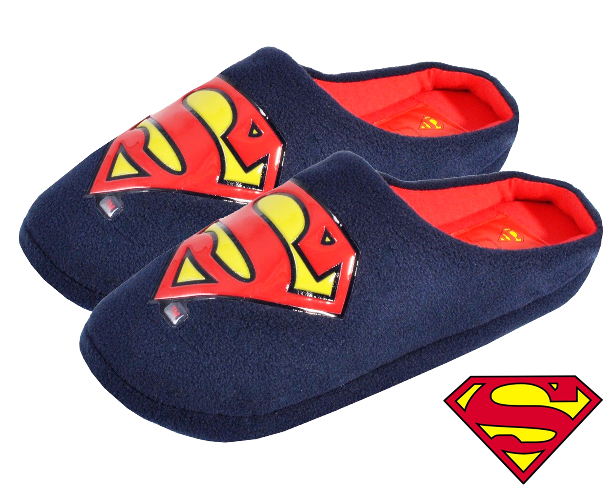 superman slippers mens