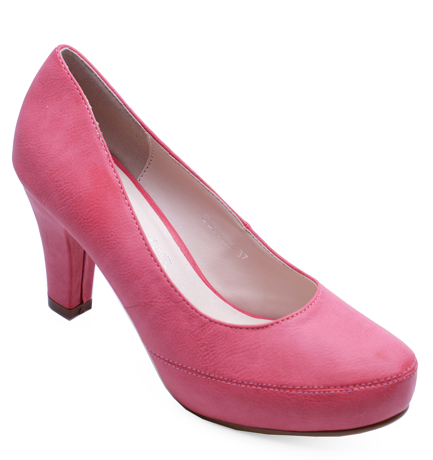 ladies pink court shoes