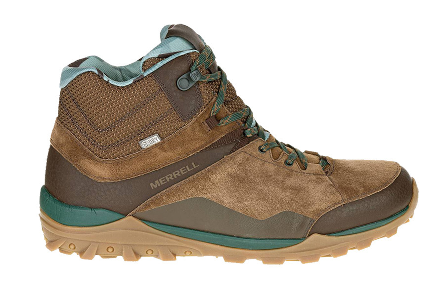 merrell leather walking boots