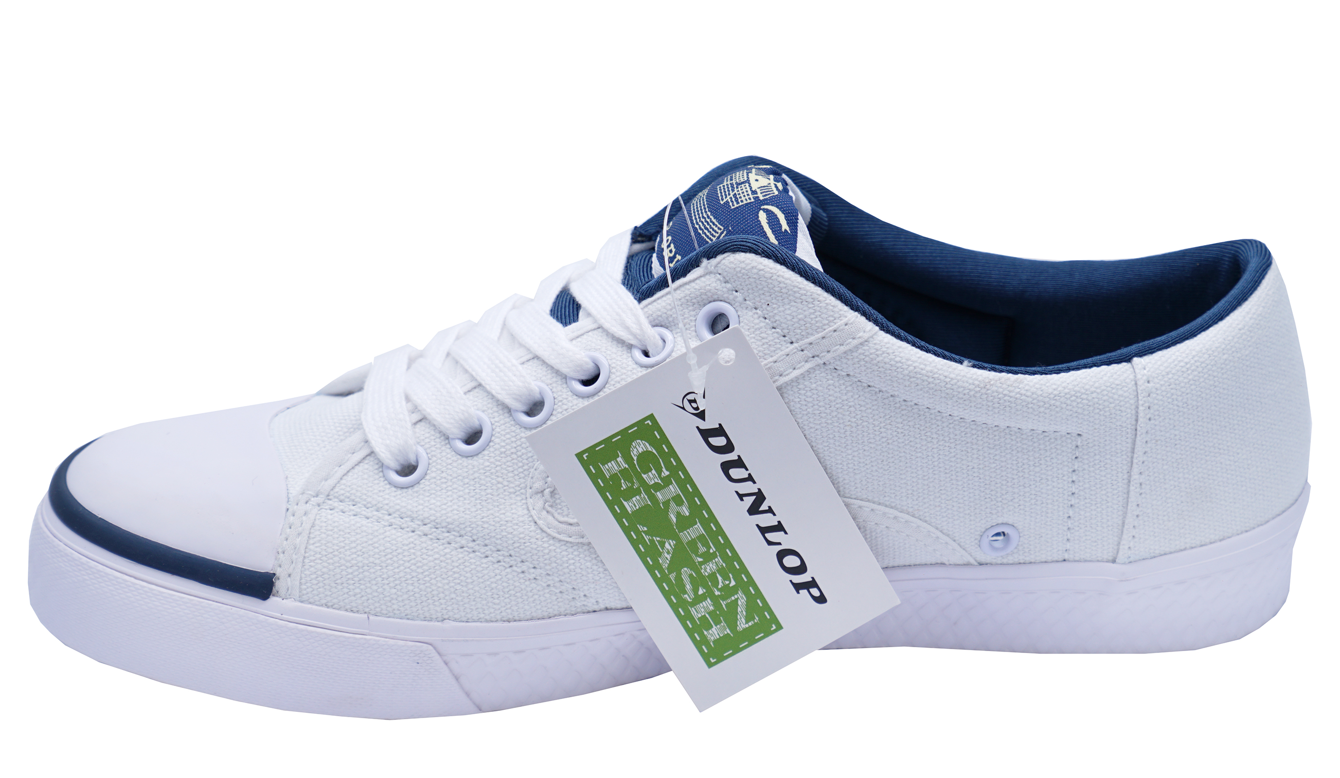 dunlop green flash trainers
