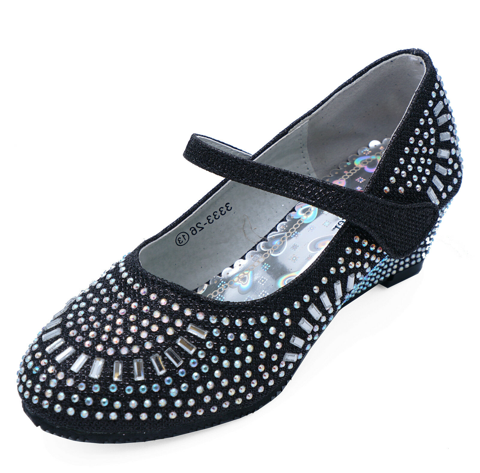 childrens black party shoes