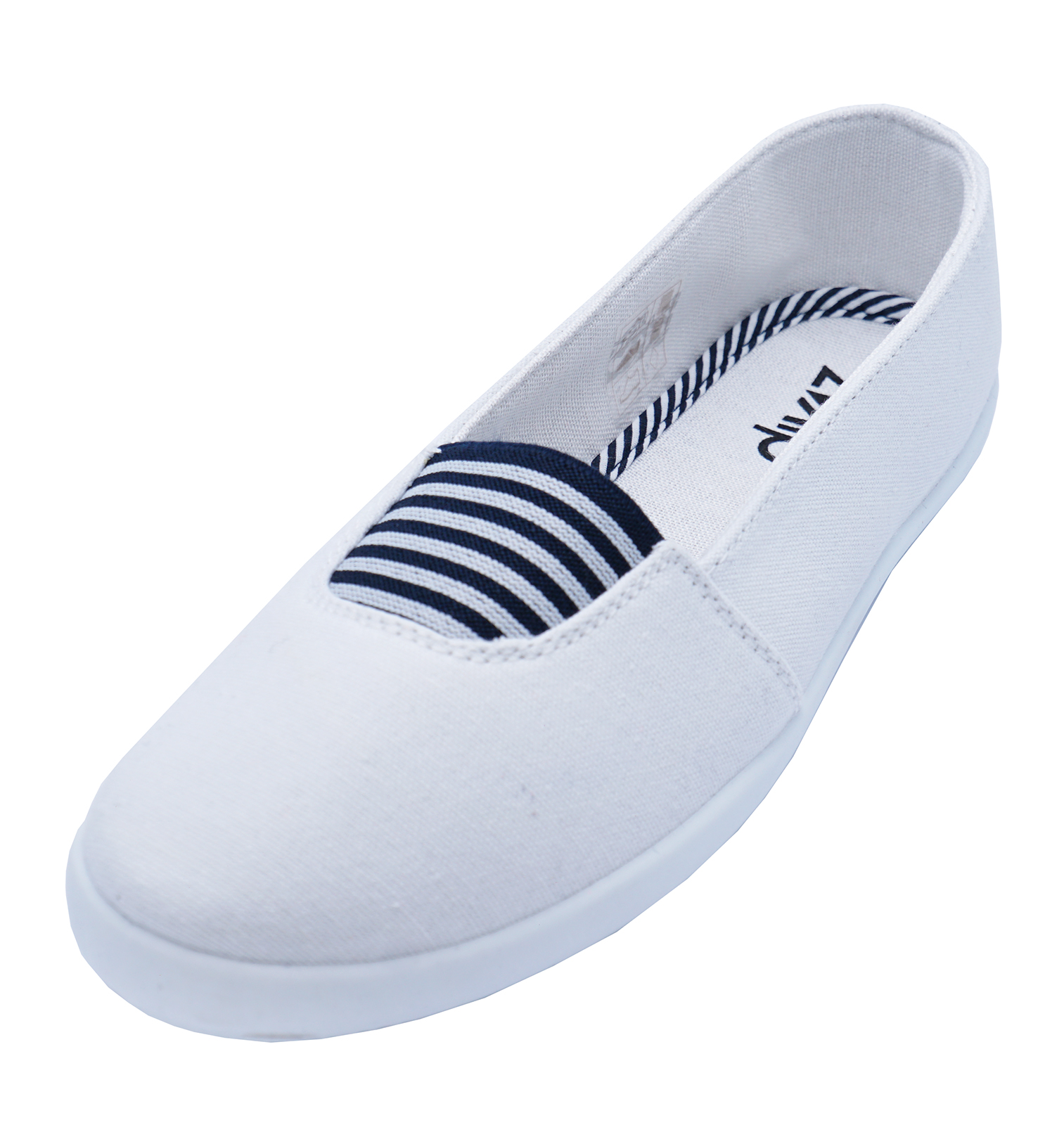white canvas plimsolls ladies