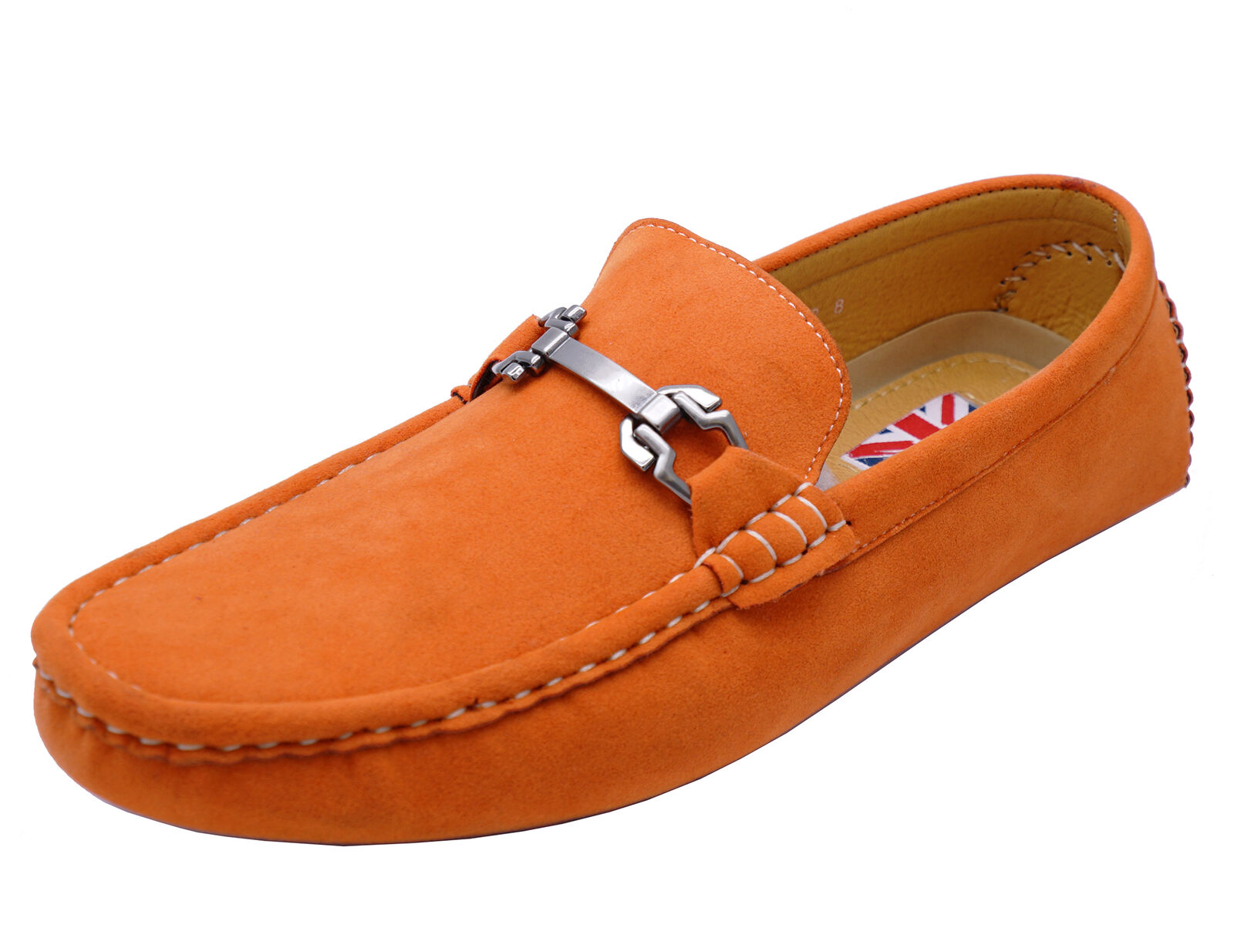 loafers orange