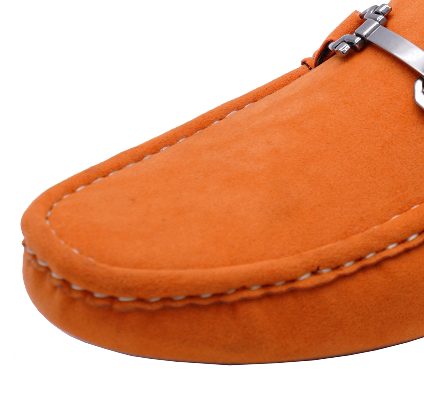 mens orange slip on shoes