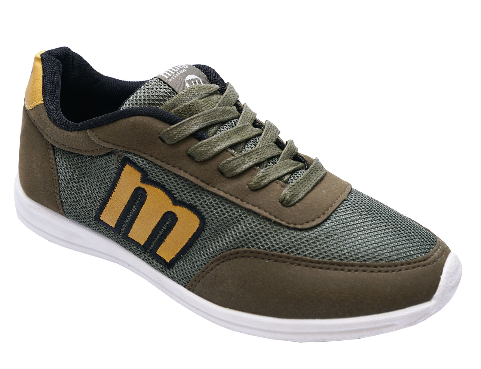 boys khaki trainers