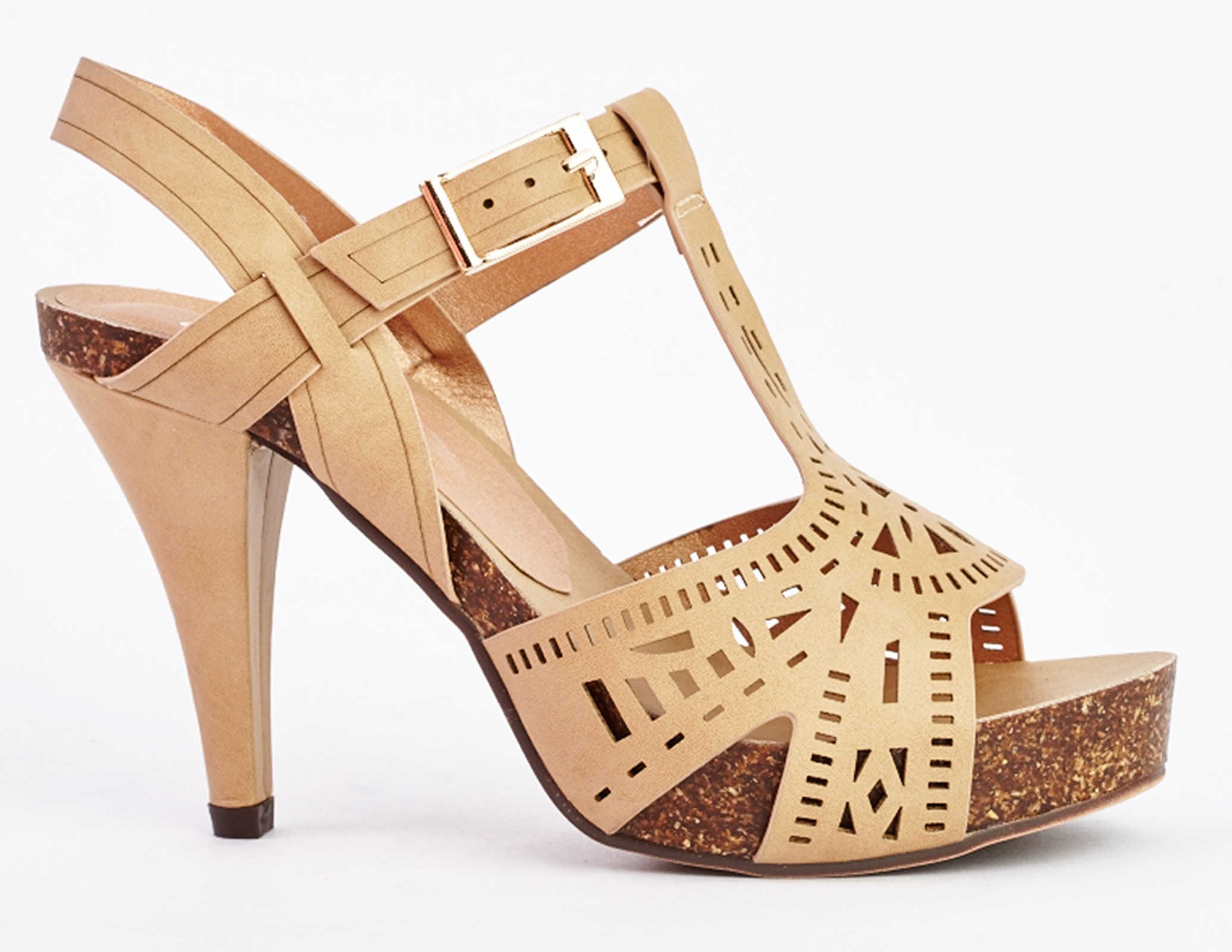 tan strappy sandals heels