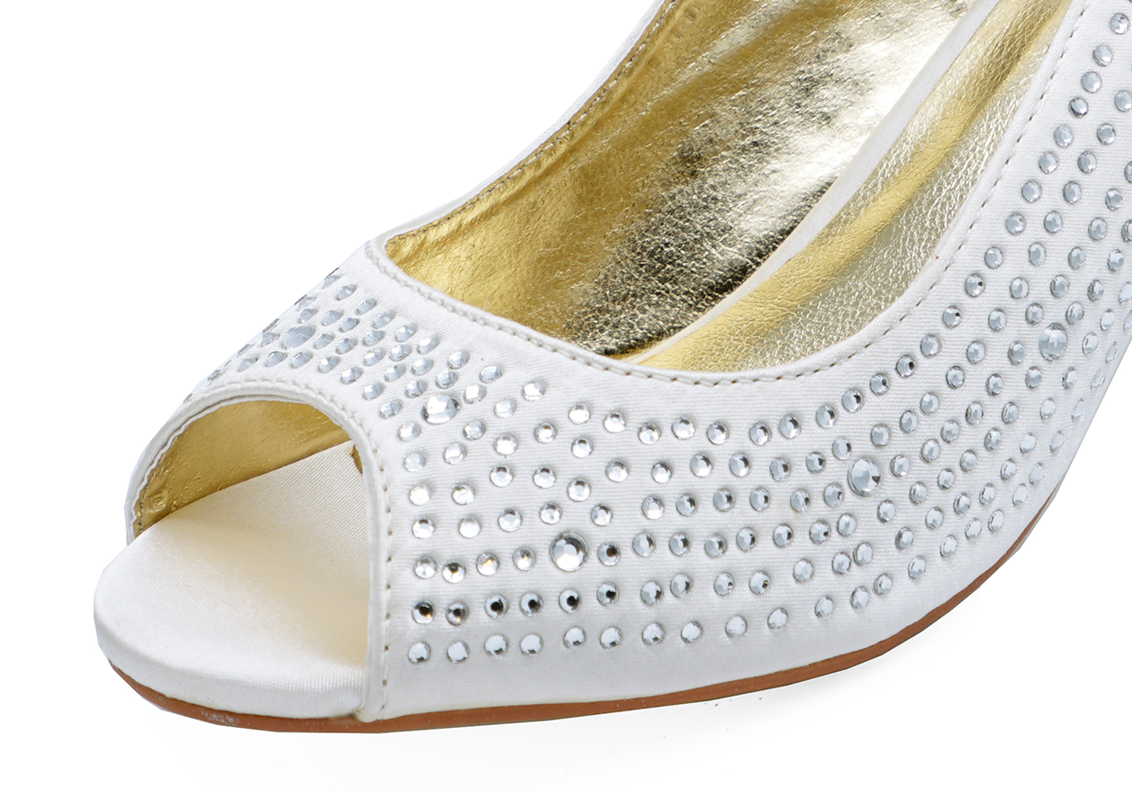 ivory diamante shoes