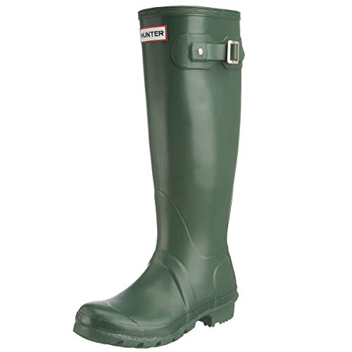 green hunter boots
