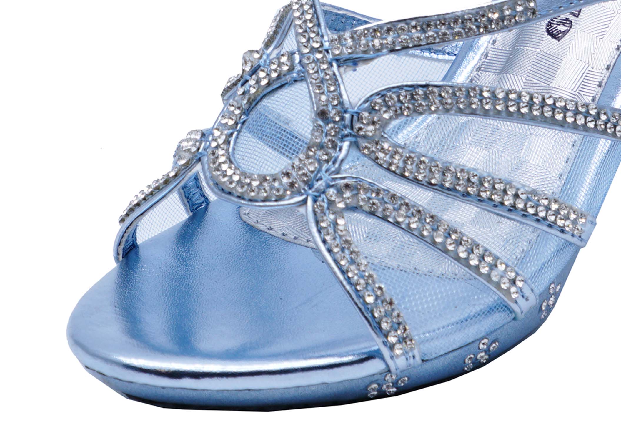 light blue dress sandals