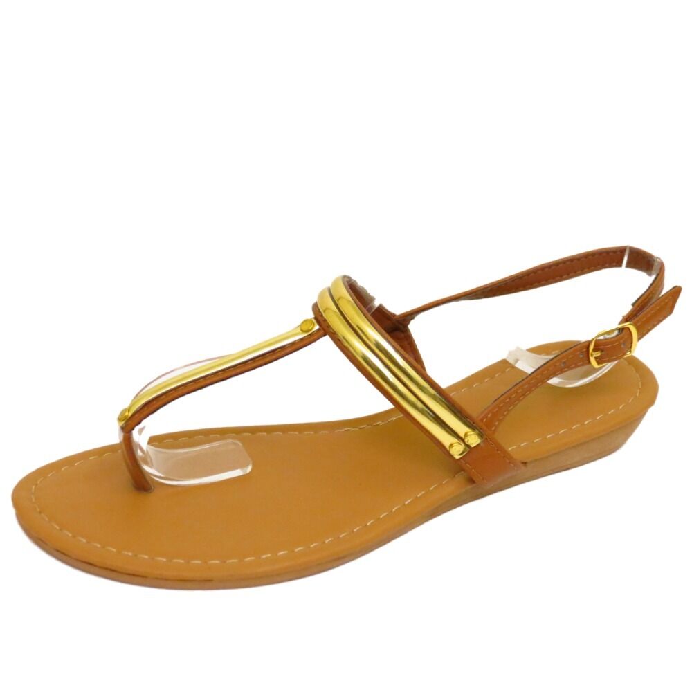 tan summer sandals