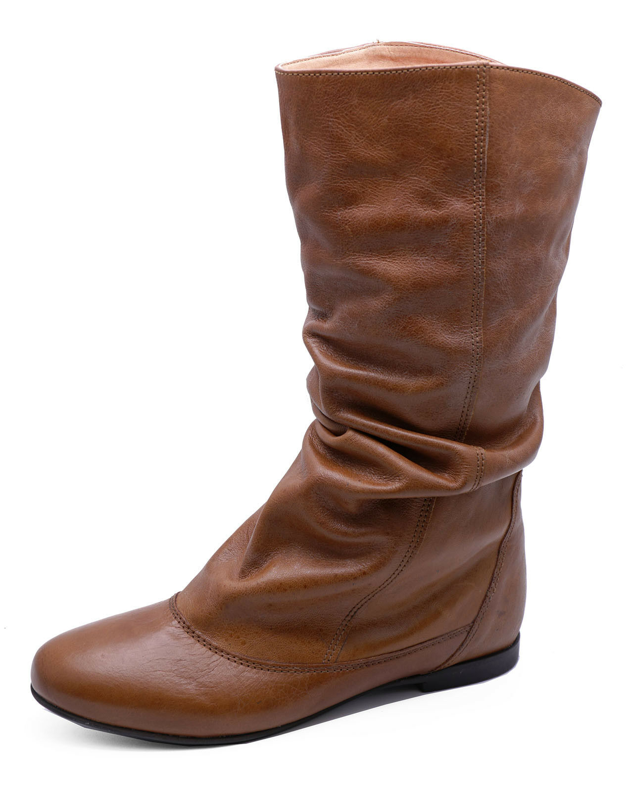 Buy > tall brown flat boots > in stock