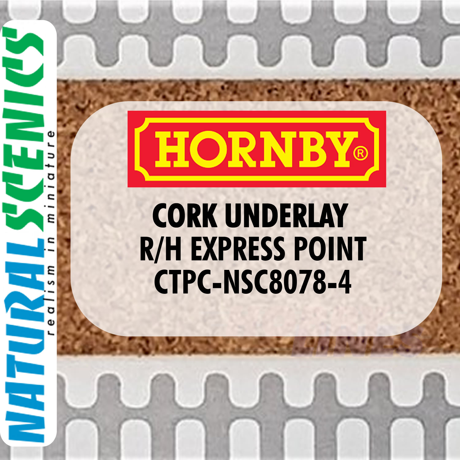 CORK UNDERLAY OO HO Range for PECO HORNBY Track ranges Natural Scenics - Picture 48 of 57