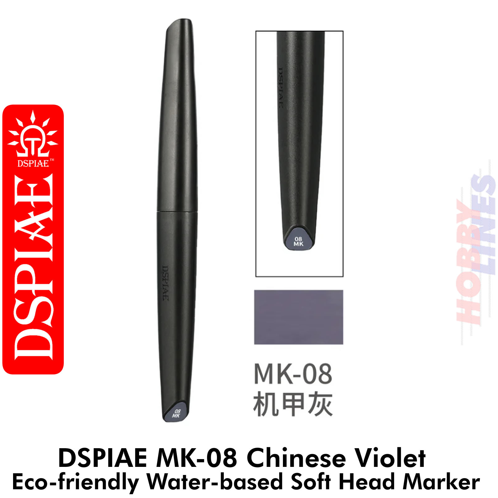 Soft Tip Acrylic Paint marker range MK series Water Based Eco-Friendly DSPIAE - Picture 16 of 20