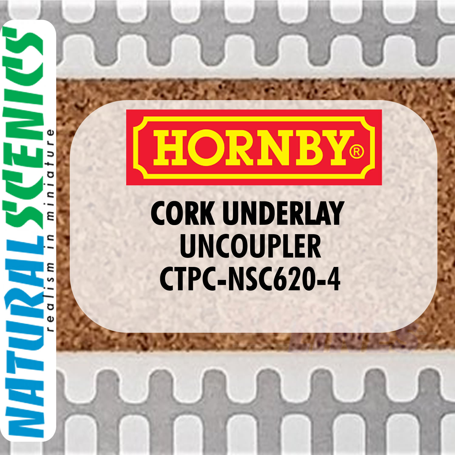 CORK UNDERLAY OO HO Range for PECO HORNBY Track ranges Natural Scenics - Picture 39 of 57