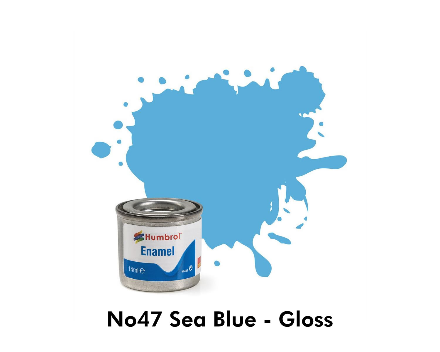Humbrol ENAMEL Paint 14ml tin ALL COLOURS Matt Satin Gloss Metallic Metalcote - Picture 62 of 99