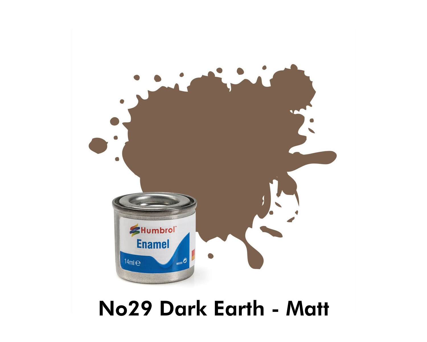 Humbrol ENAMEL Paint 14ml tin ALL COLOURS Matt Satin Gloss Metallic Metalcote - Picture 51 of 99