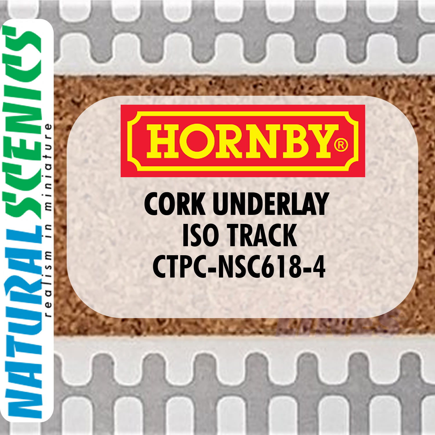 CORK UNDERLAY OO HO Range for PECO HORNBY Track ranges Natural Scenics - Picture 38 of 57