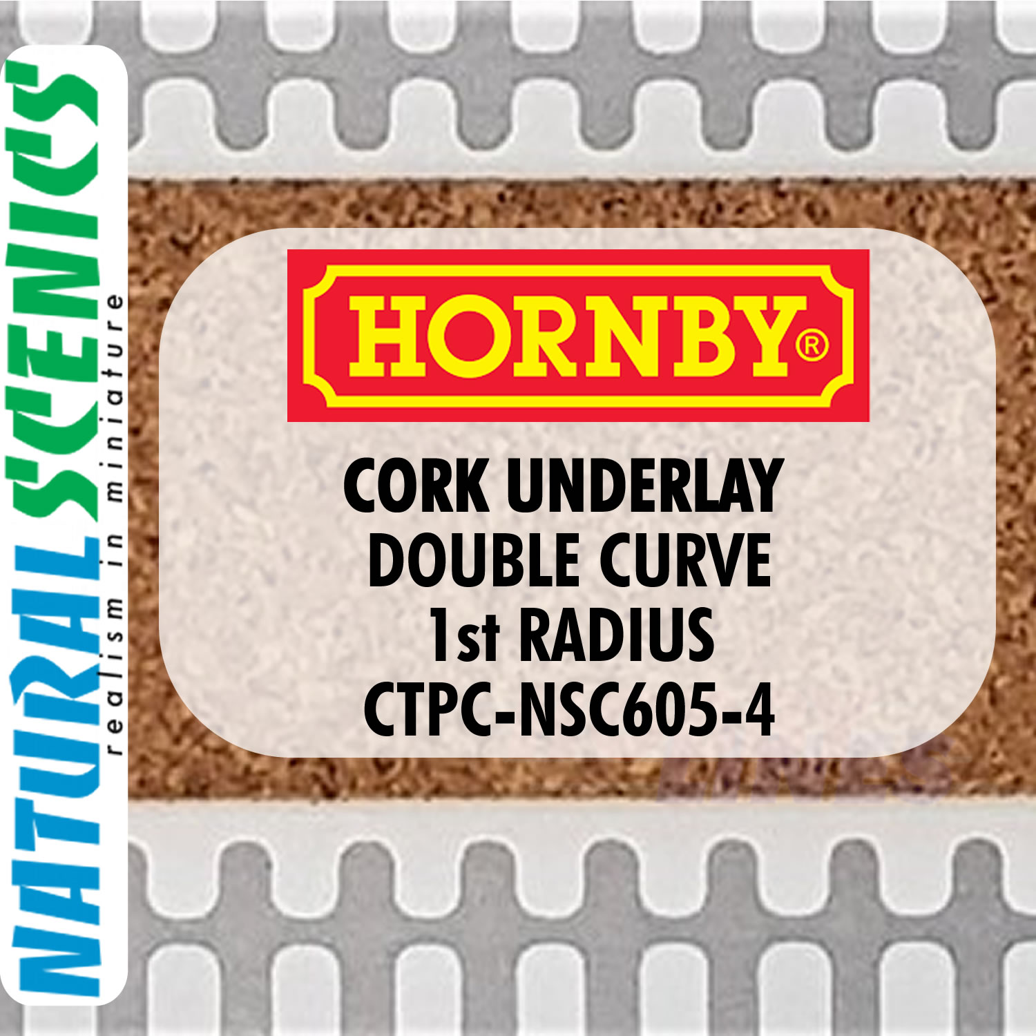 CORK UNDERLAY OO HO Range for PECO HORNBY Track ranges Natural Scenics - Picture 33 of 57