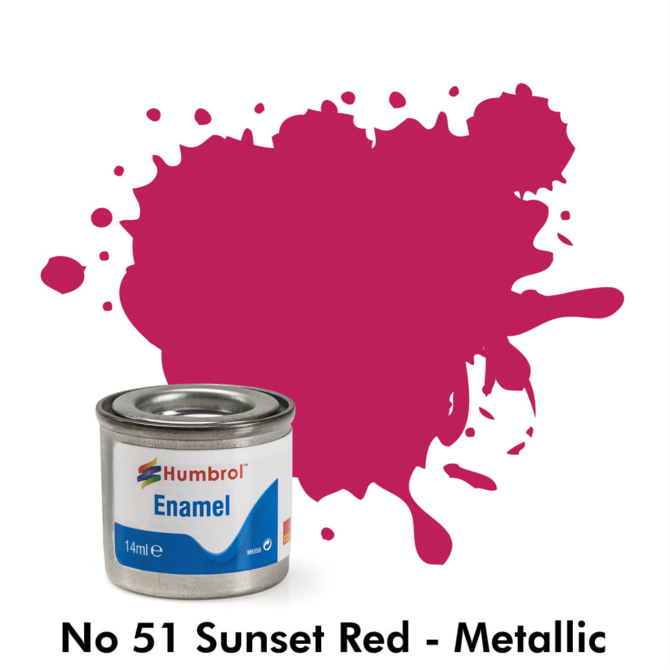 Humbrol ENAMEL Paint 14ml tin ALL COLOURS Matt Satin Gloss Metallic Metalcote - Picture 98 of 99