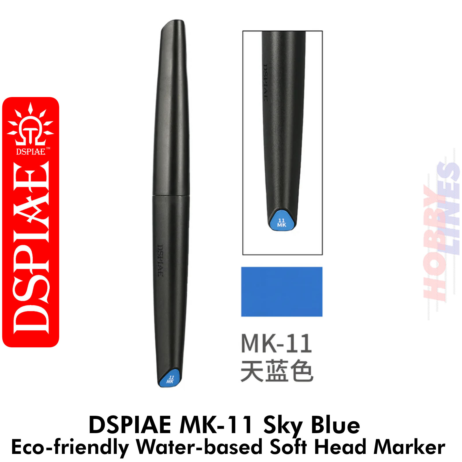Soft Tip Acrylic Paint marker range MK series Water Based Eco-Friendly DSPIAE - Picture 19 of 20