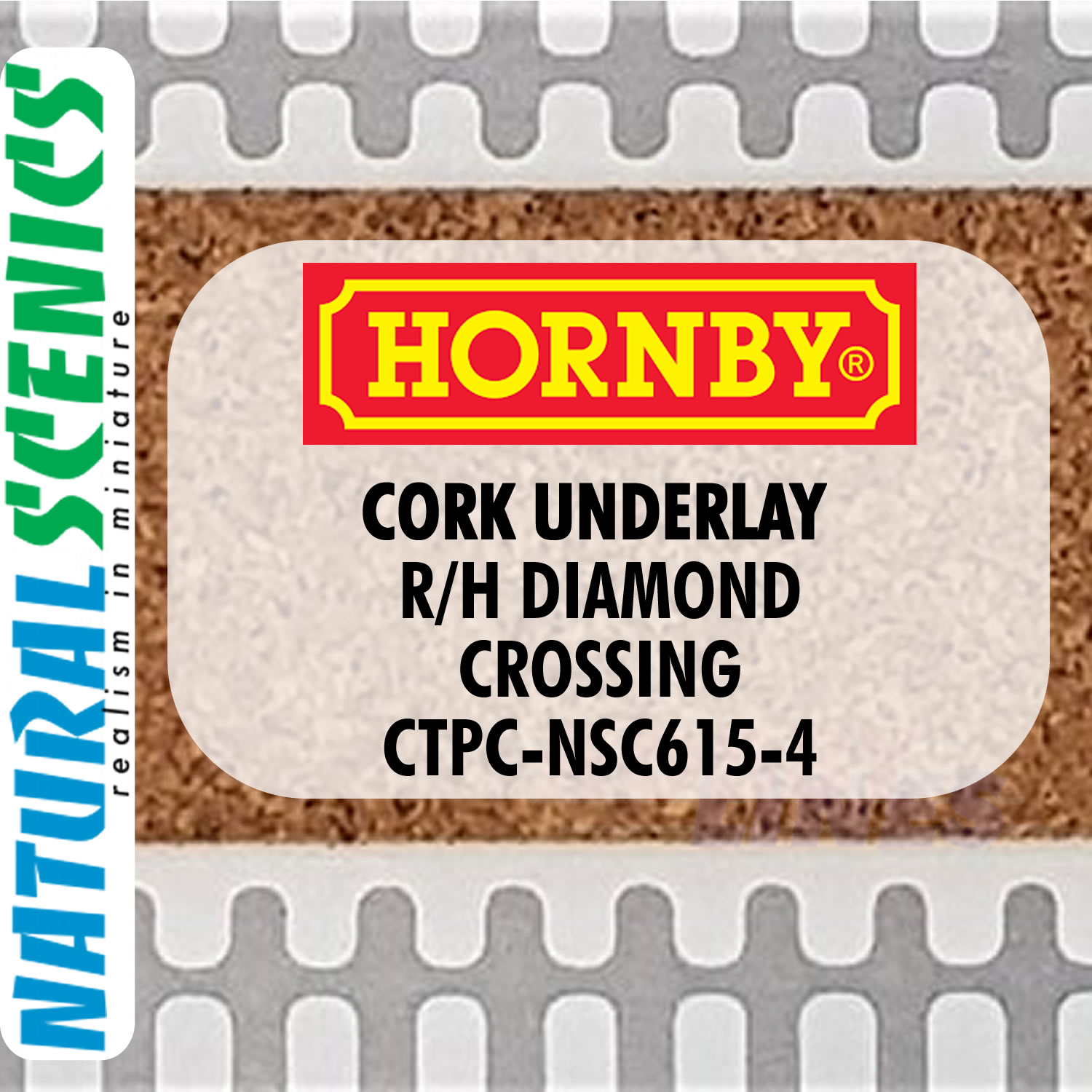 CORK UNDERLAY OO HO Range for PECO HORNBY Track ranges Natural Scenics - Picture 37 of 57