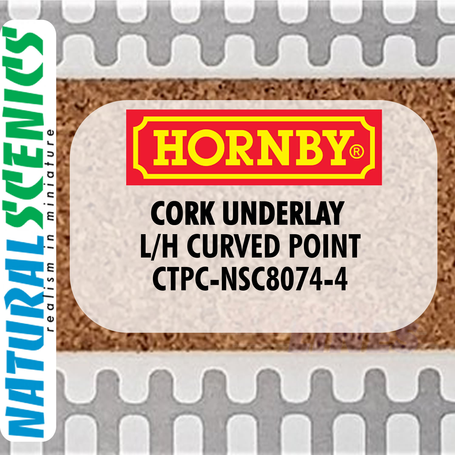 CORK UNDERLAY OO HO Range for PECO HORNBY Track ranges Natural Scenics - Picture 44 of 57