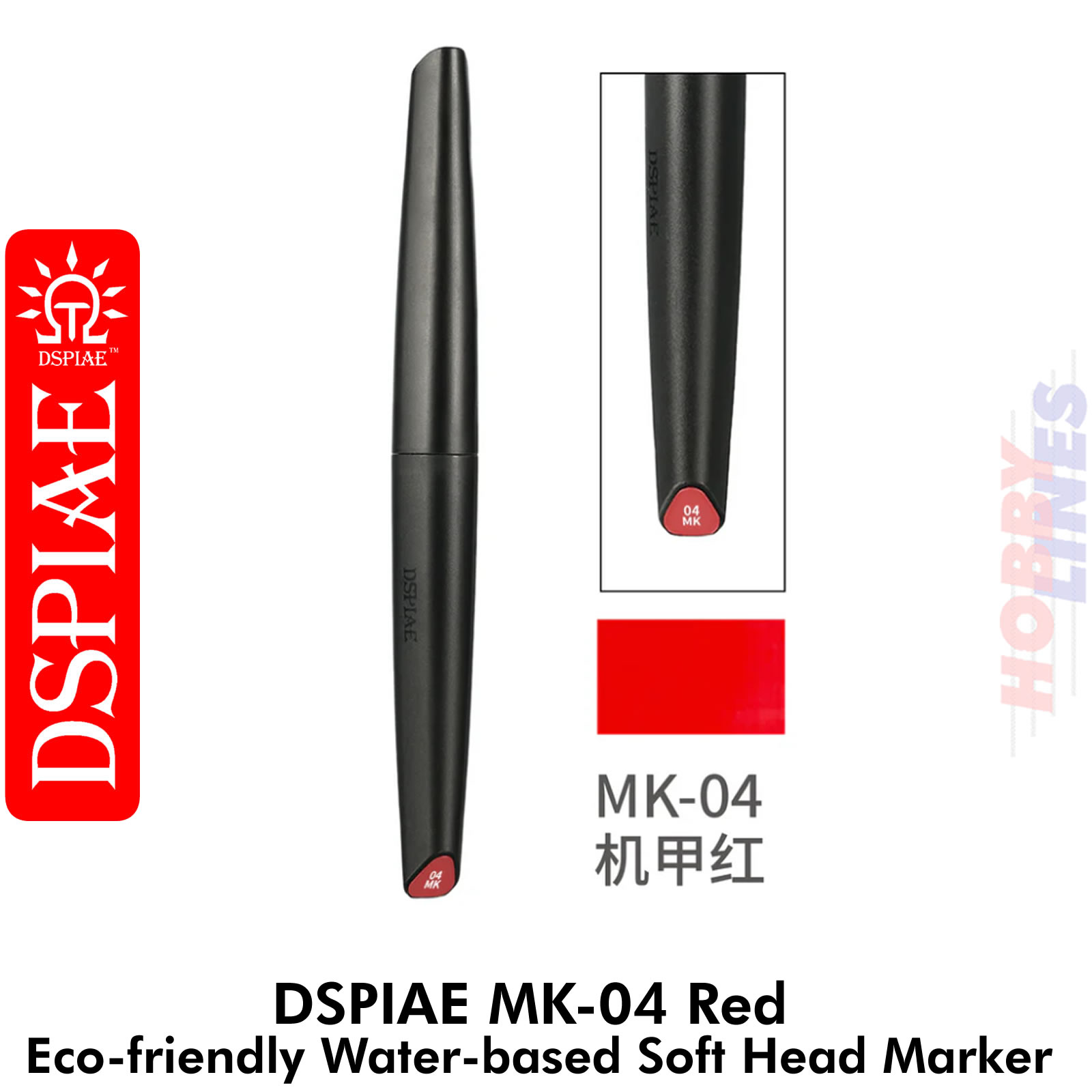 Soft Tip Acrylic Paint marker range MK series Water Based Eco-Friendly DSPIAE - Picture 12 of 20