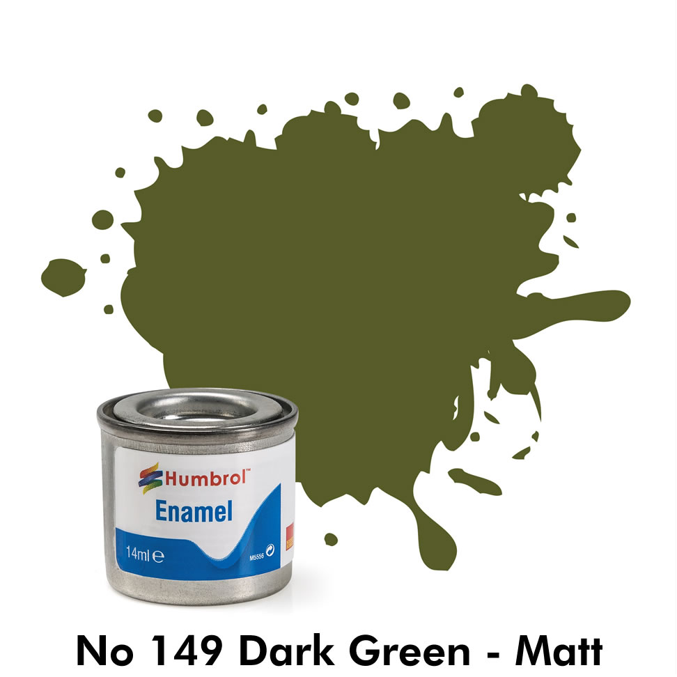 Humbrol ENAMEL Paint 14ml tin ALL COLOURS Matt Satin Gloss Metallic Metalcote - Picture 96 of 99