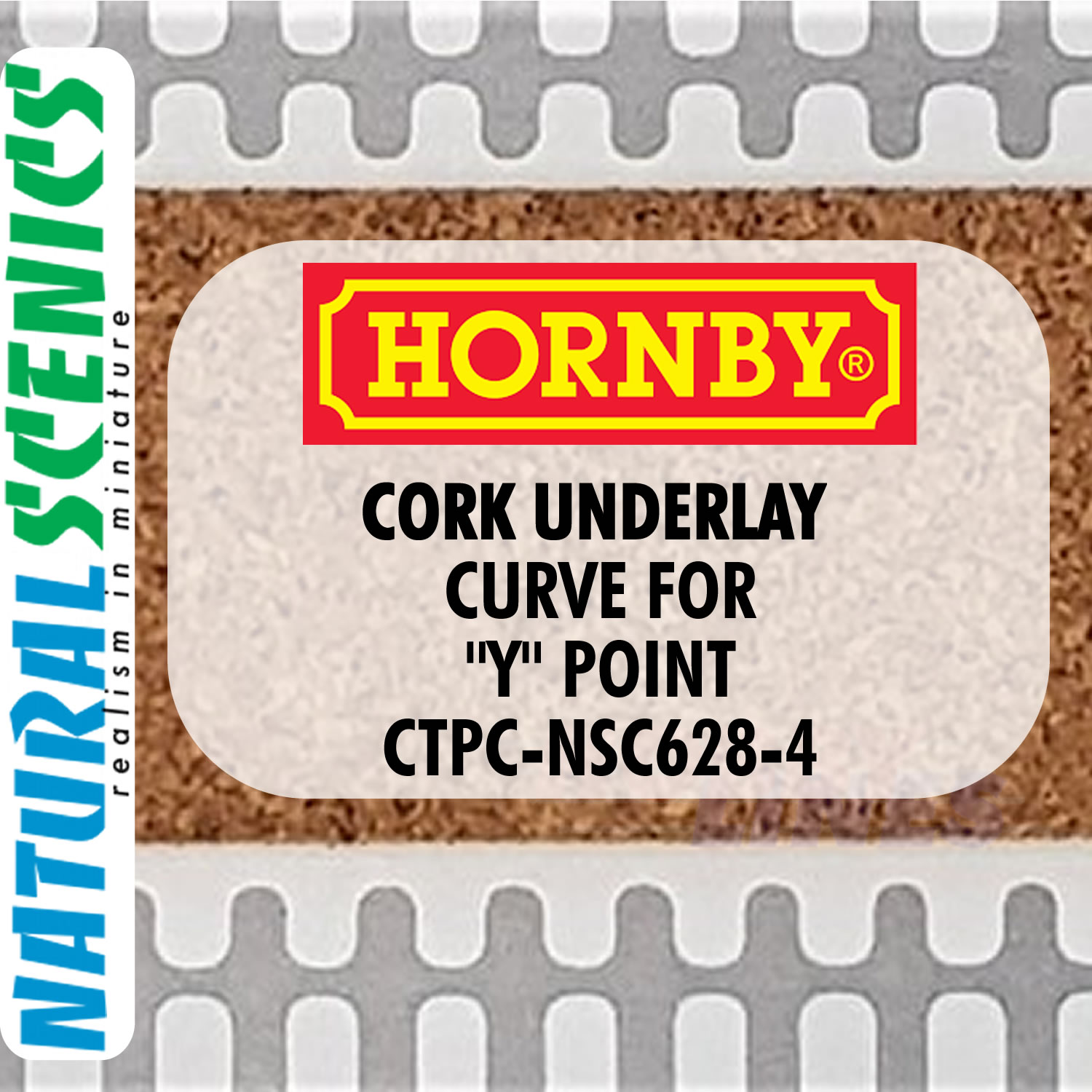 CORK UNDERLAY OO HO Range for PECO HORNBY Track ranges Natural Scenics - Picture 40 of 57