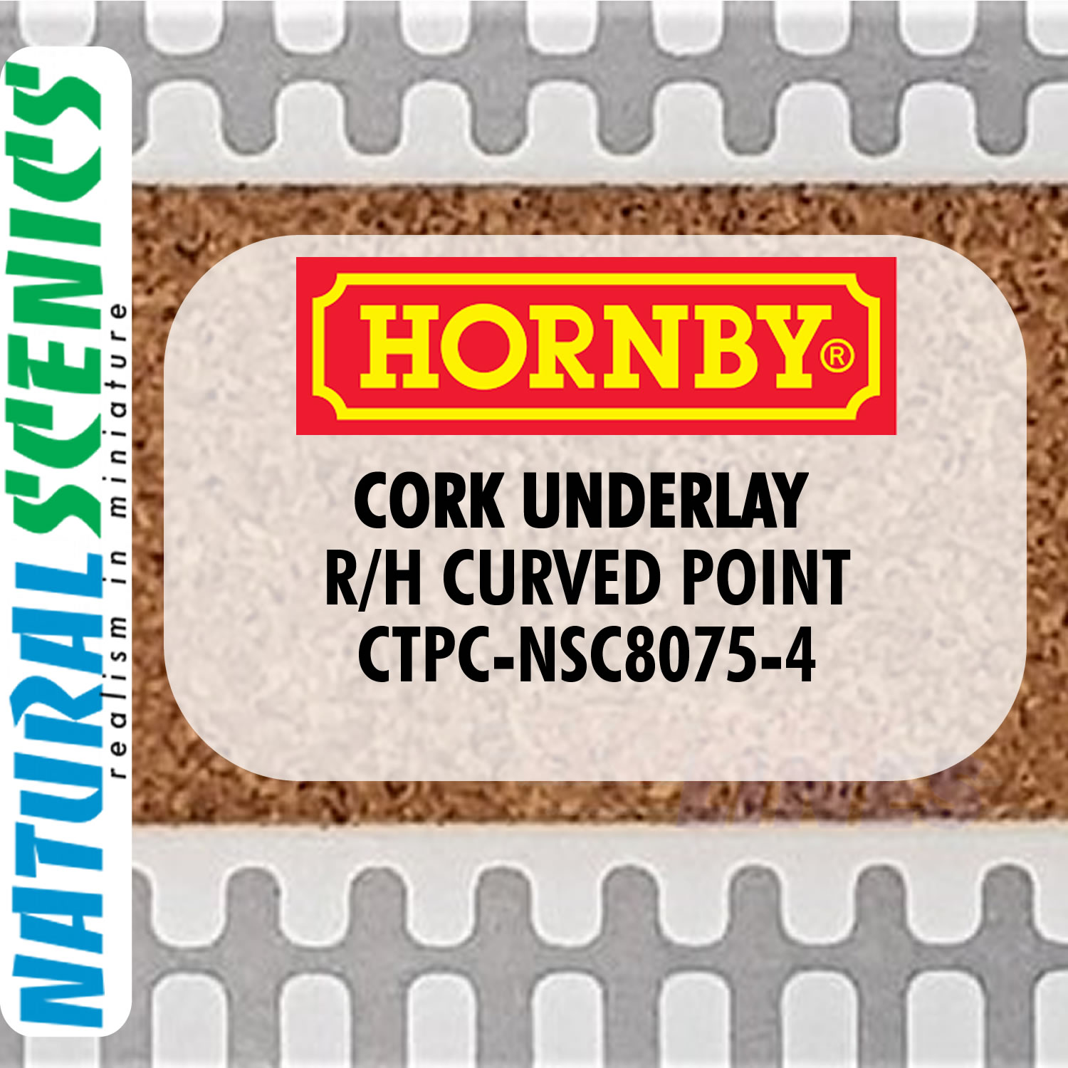 CORK UNDERLAY OO HO Range for PECO HORNBY Track ranges Natural Scenics - Picture 45 of 57
