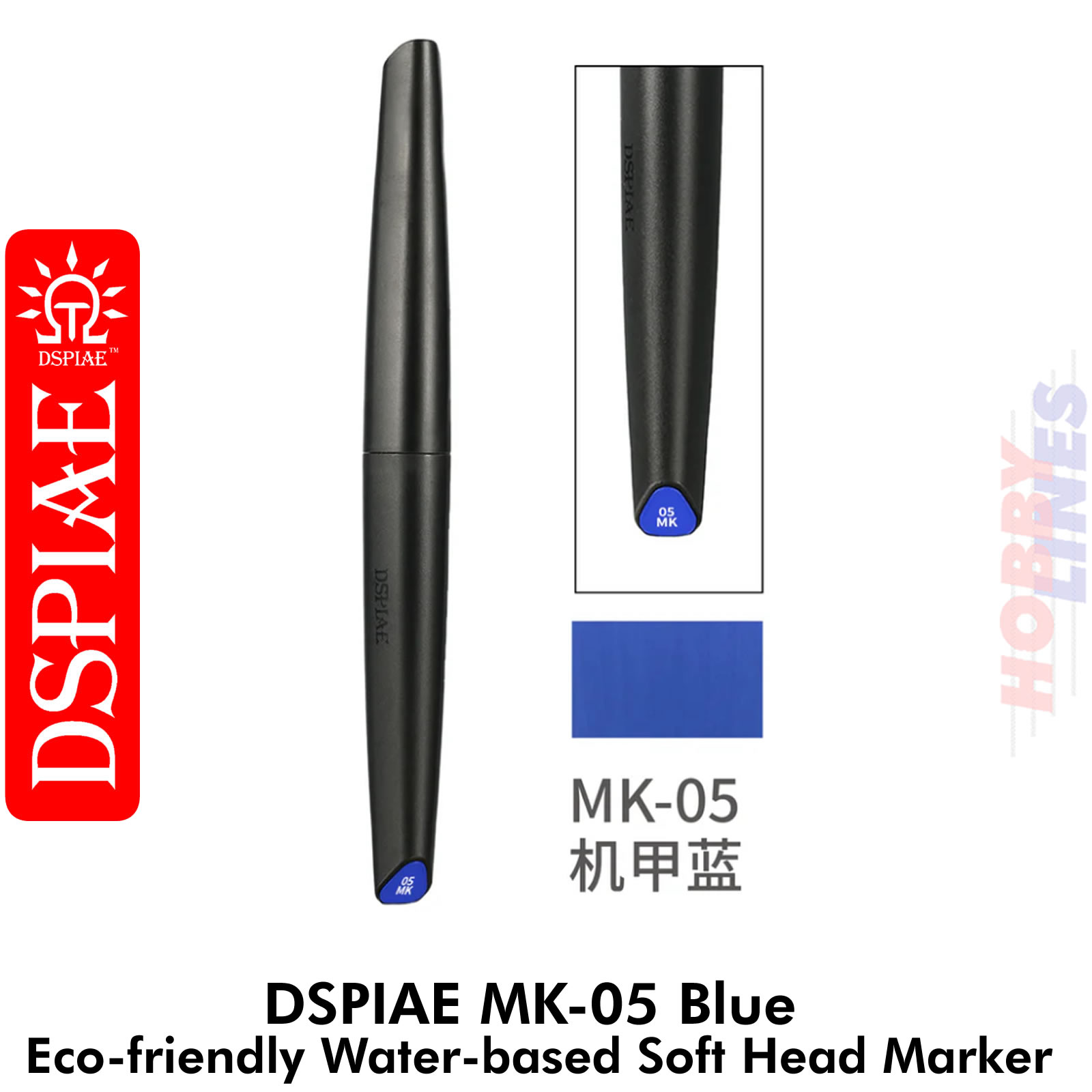 Soft Tip Acrylic Paint marker range MK series Water Based Eco-Friendly DSPIAE - Picture 13 of 20