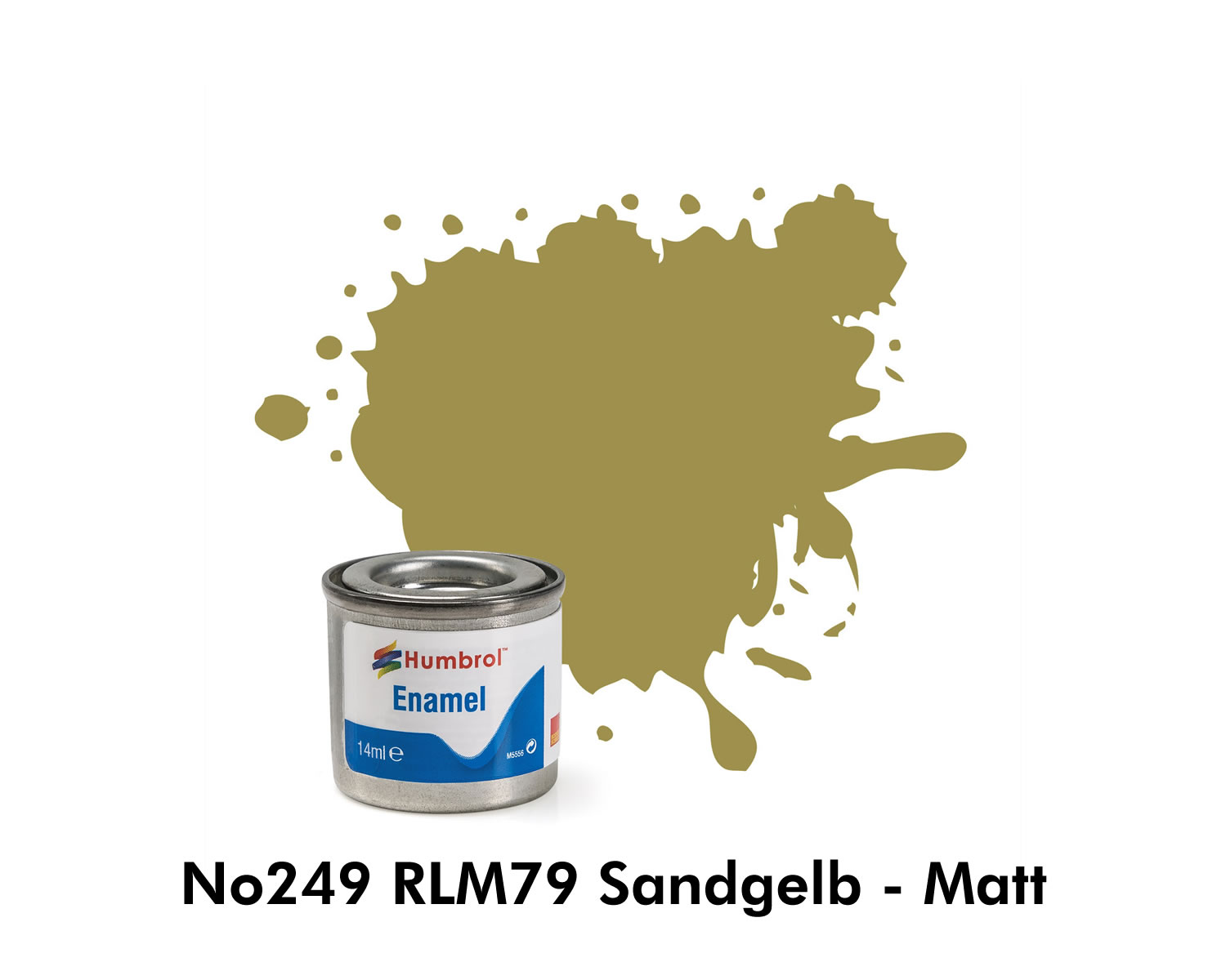 Humbrol ENAMEL Paint 14ml tin ALL COLOURS Matt Satin Gloss Metallic Metalcote - Picture 42 of 99