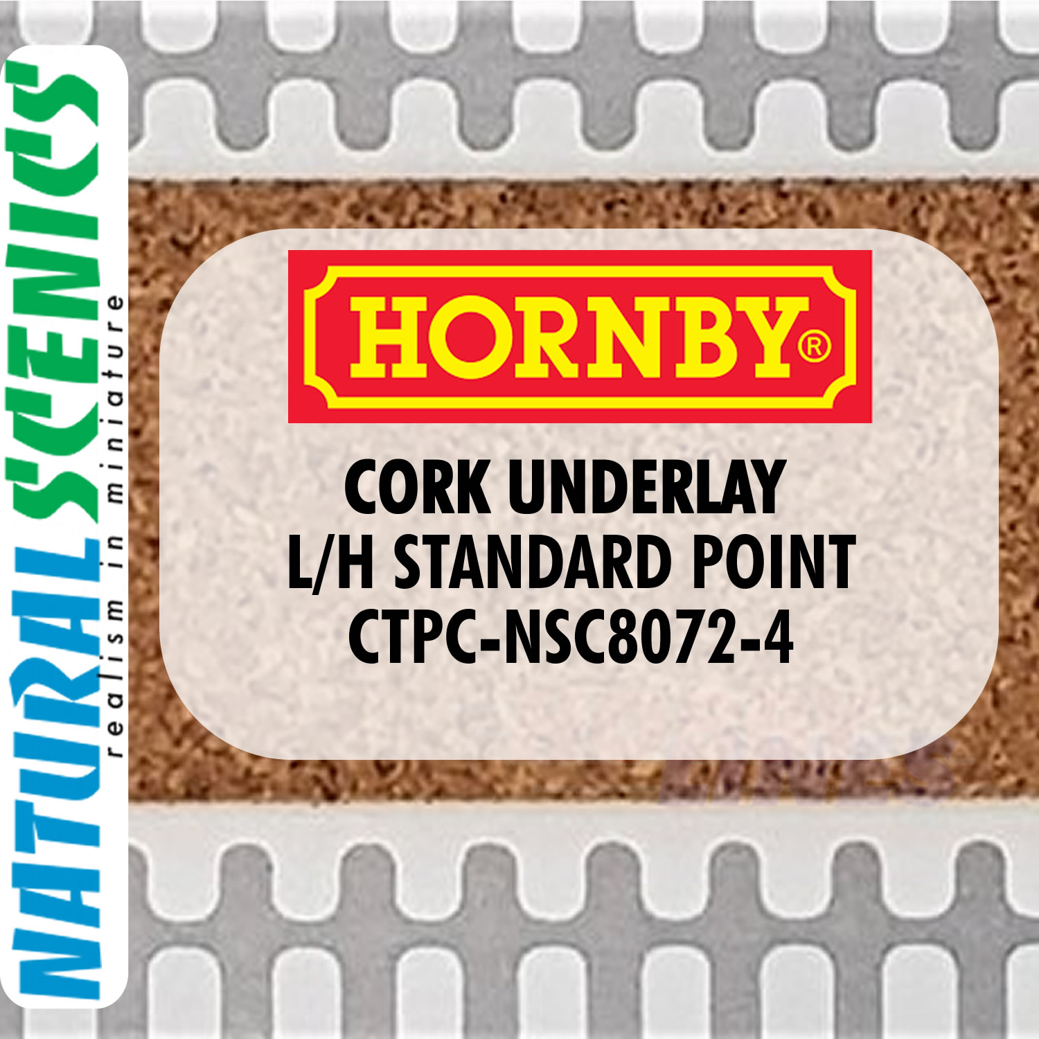 CORK UNDERLAY OO HO Range for PECO HORNBY Track ranges Natural Scenics - Picture 42 of 57