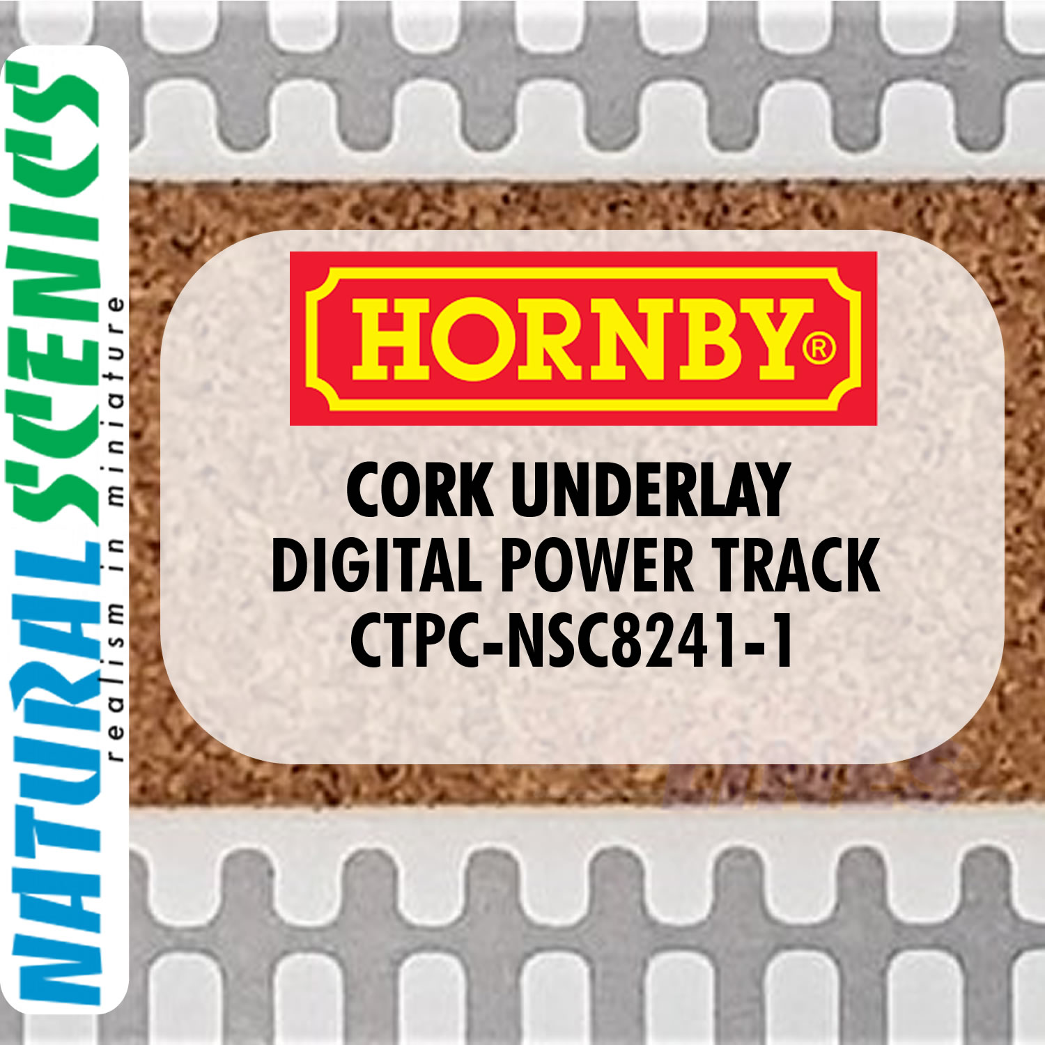 CORK UNDERLAY OO HO Range for PECO HORNBY Track ranges Natural Scenics - Picture 57 of 57