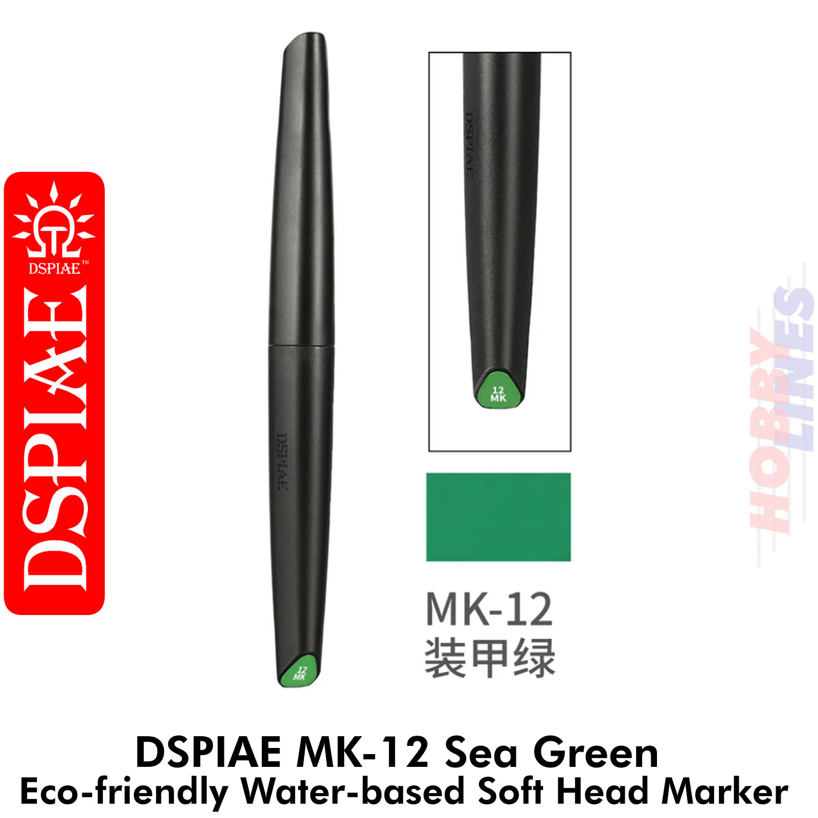 Soft Tip Acrylic Paint marker range MK series Water Based Eco-Friendly DSPIAE - Picture 20 of 20