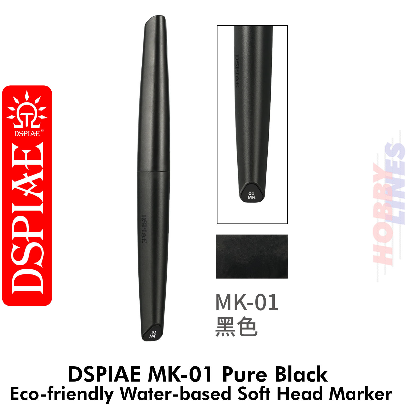 Soft Tip Acrylic Paint marker range MK series Water Based Eco-Friendly DSPIAE - Picture 9 of 20