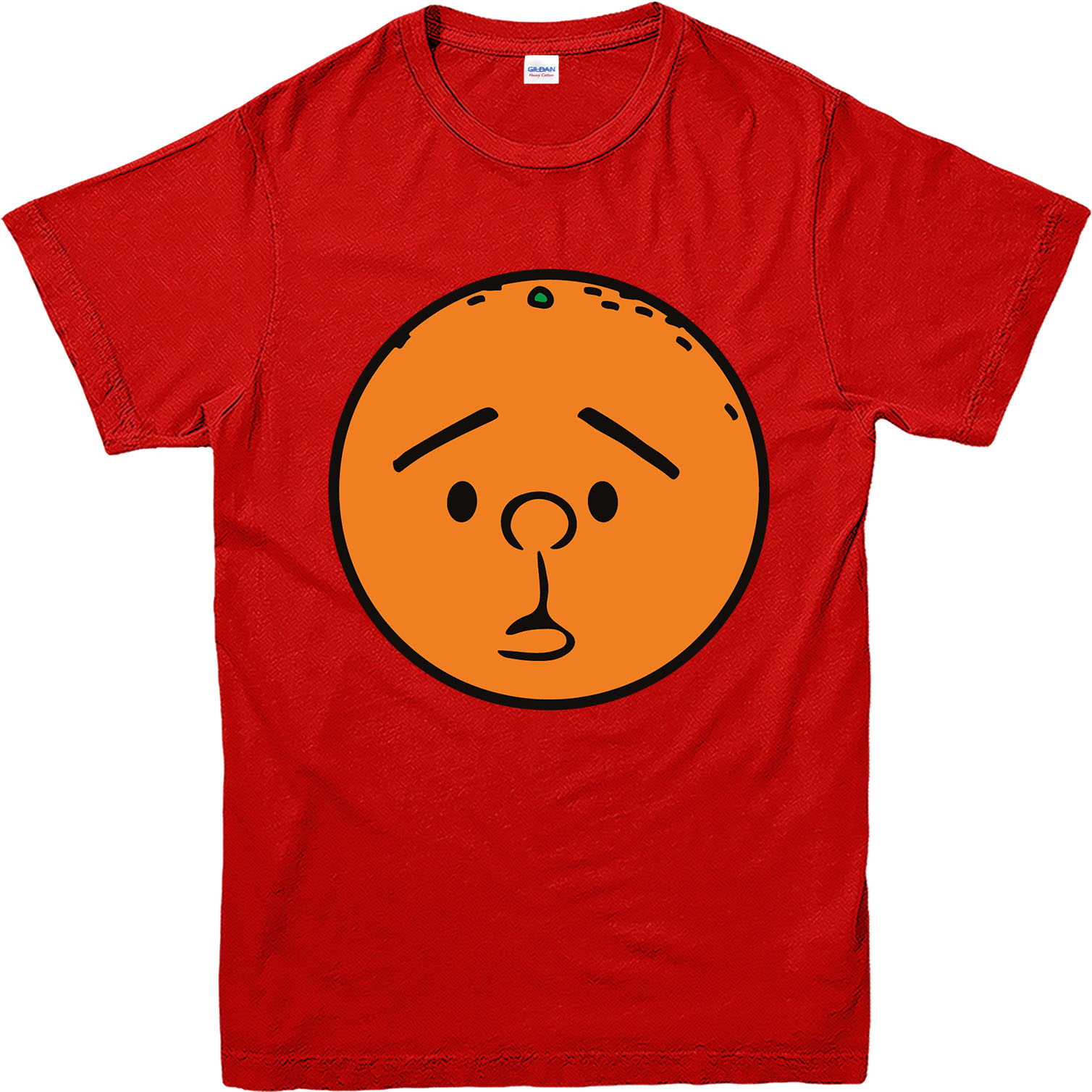 An Idiot abroad T-Shirt, Head Like Orange T-Shirt, Inspired Design Top ...