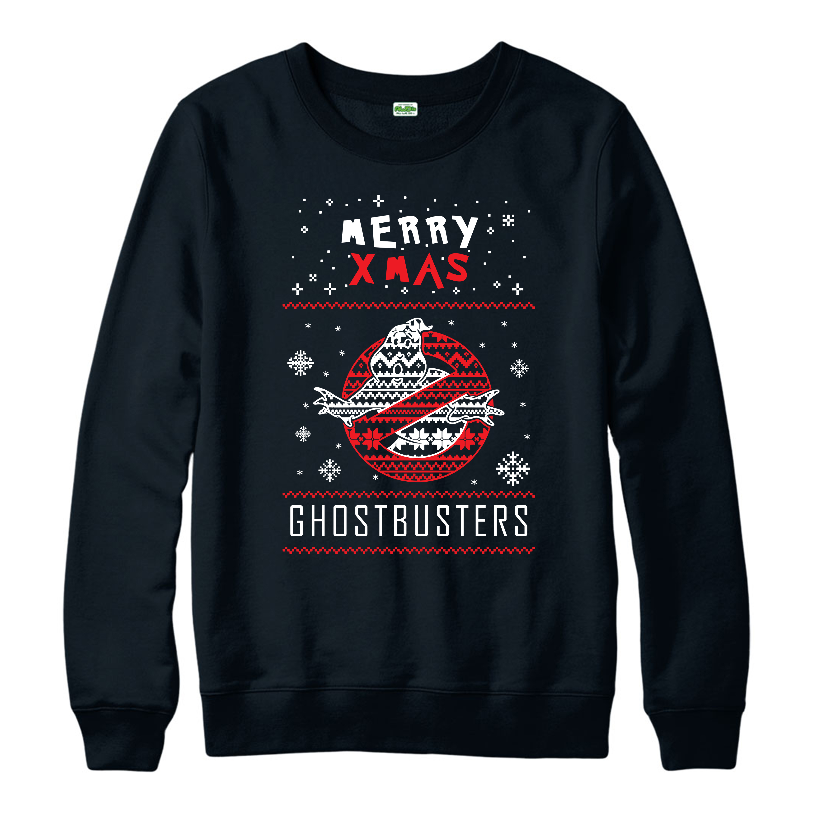 Anti Ghost Logo Christmas Jumper, GHOSTBUSTERS Movie Inspired Xmas Sweater Top | eBay