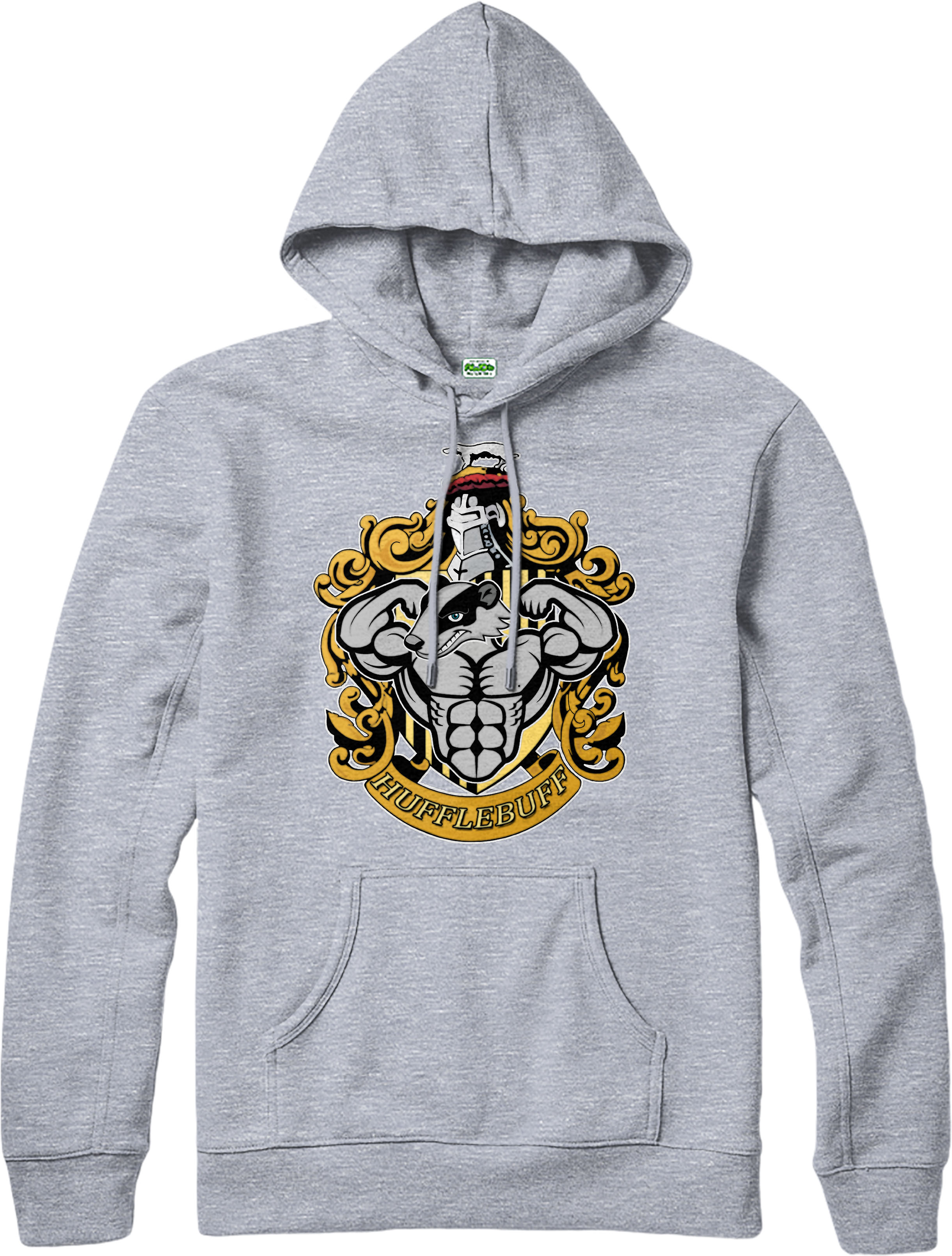 hufflepuff sweatshirt grey