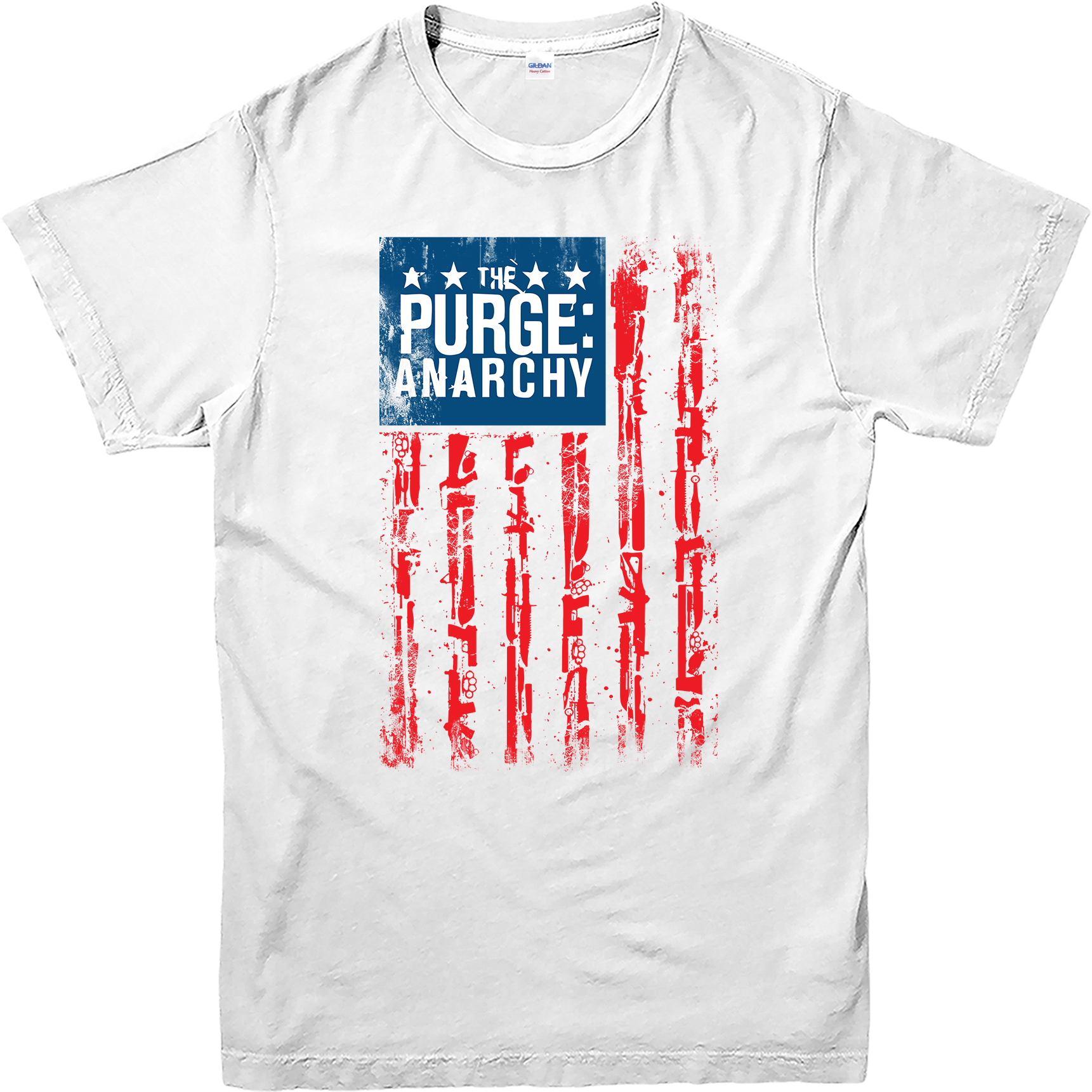 The Purge T-Shirt, The Purge Flag T Shirt Funny Inspired Movie Design ...