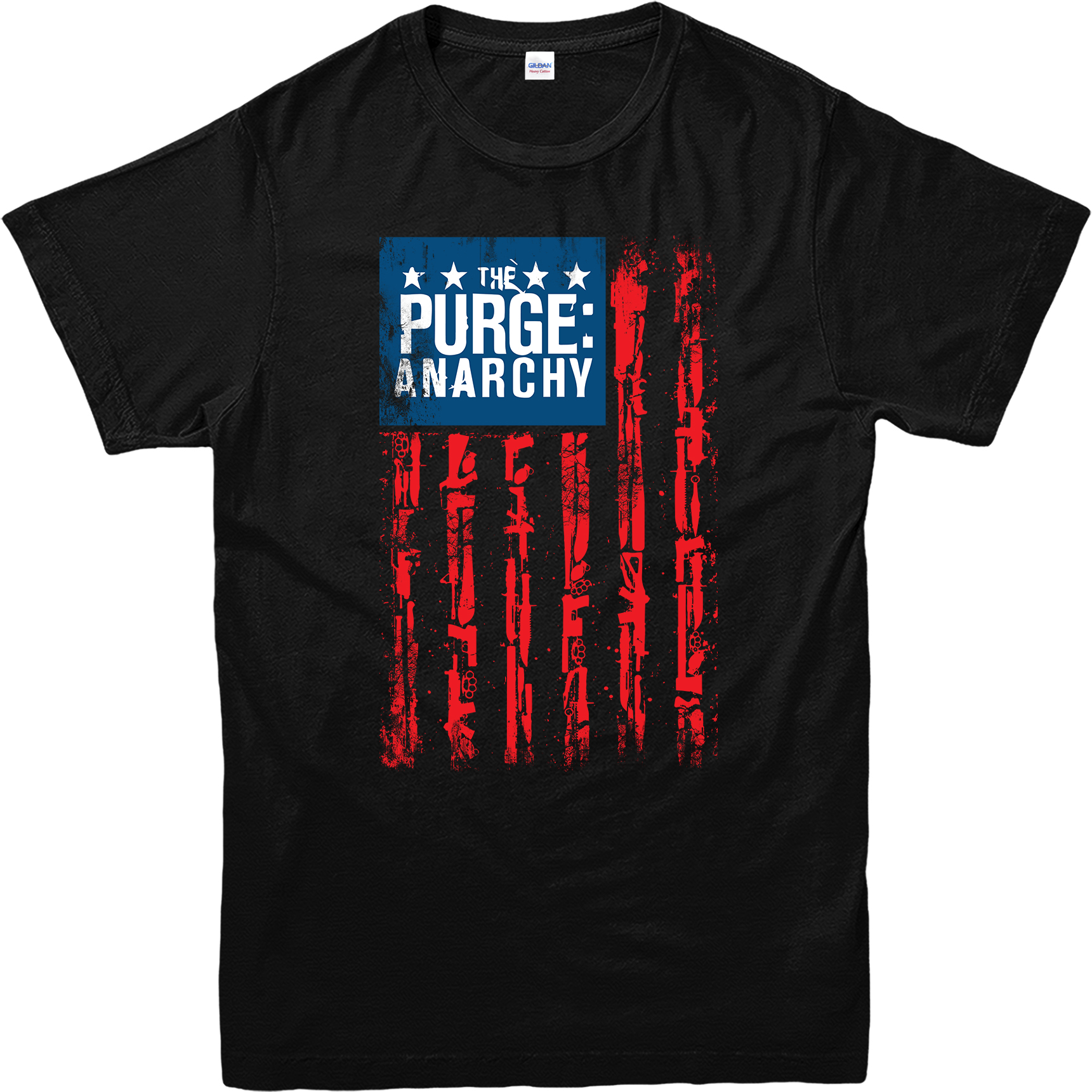 The Purge T-Shirt, The Purge Flag T Shirt Funny Inspired Movie Design ...