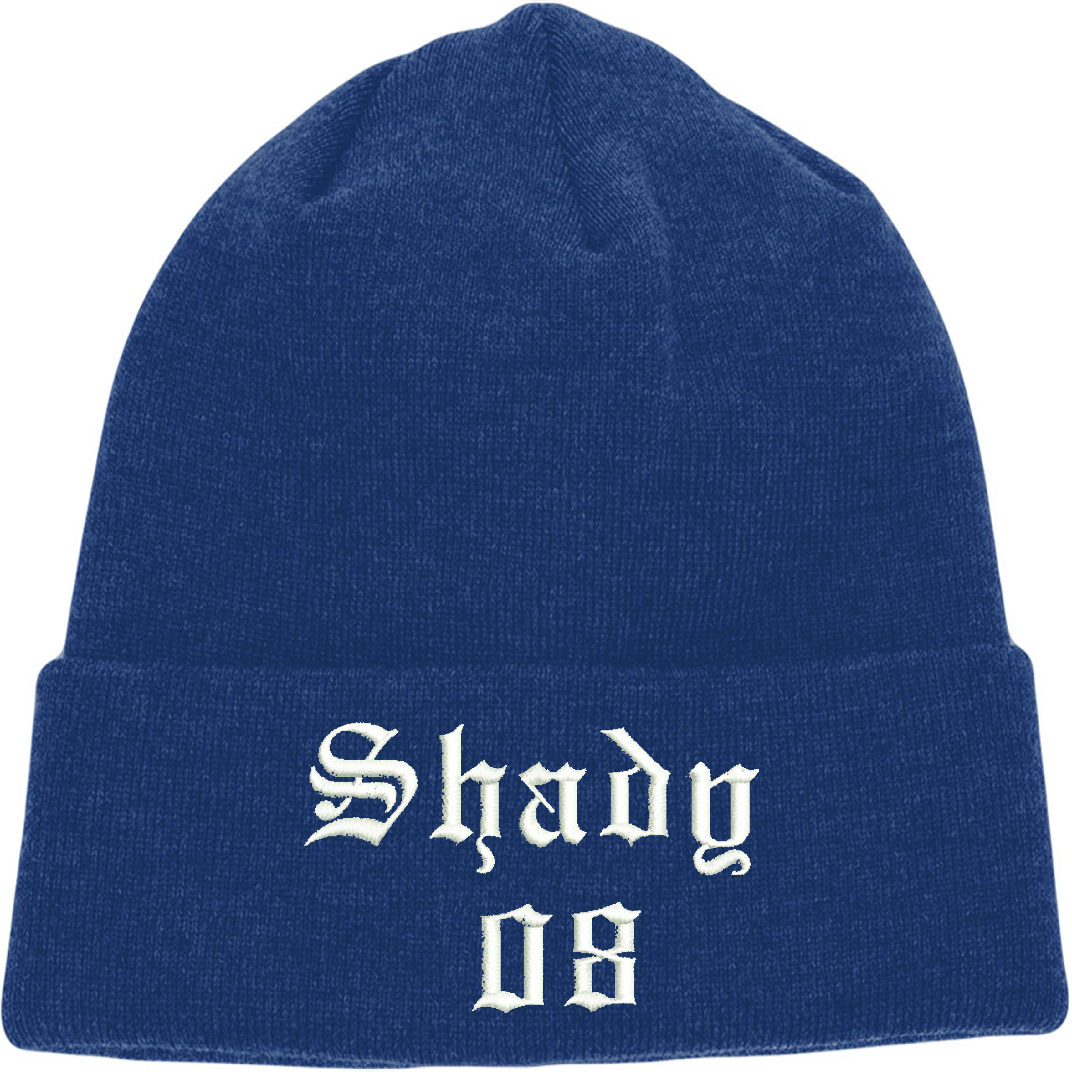 Eminem Shady 08 Beanie,Shady 08 Text Hat,Embroidered Design | eBay