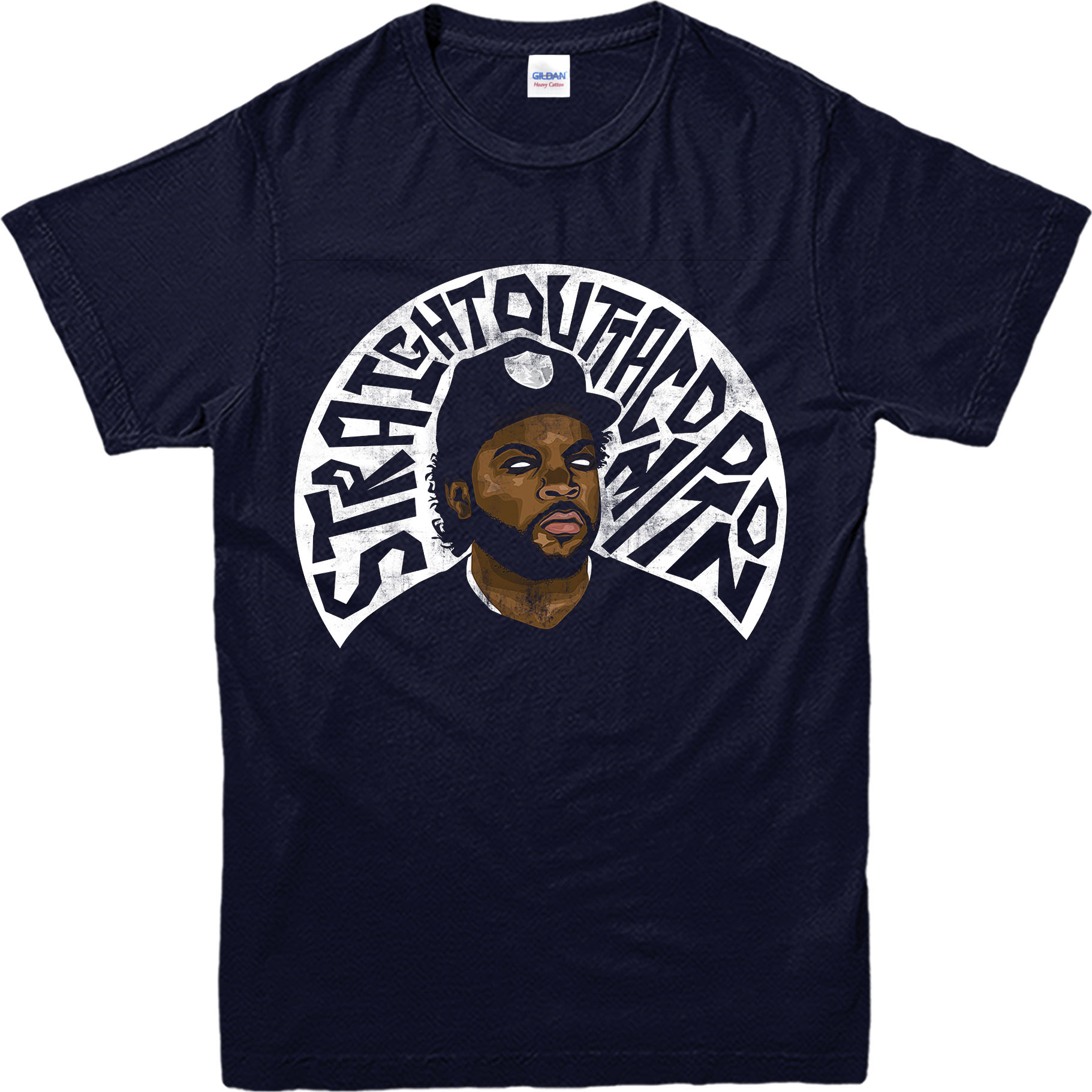 Ice Cube T-Shirt,Straight Out Compton Spoof T-Shirt, Inspired Design ...