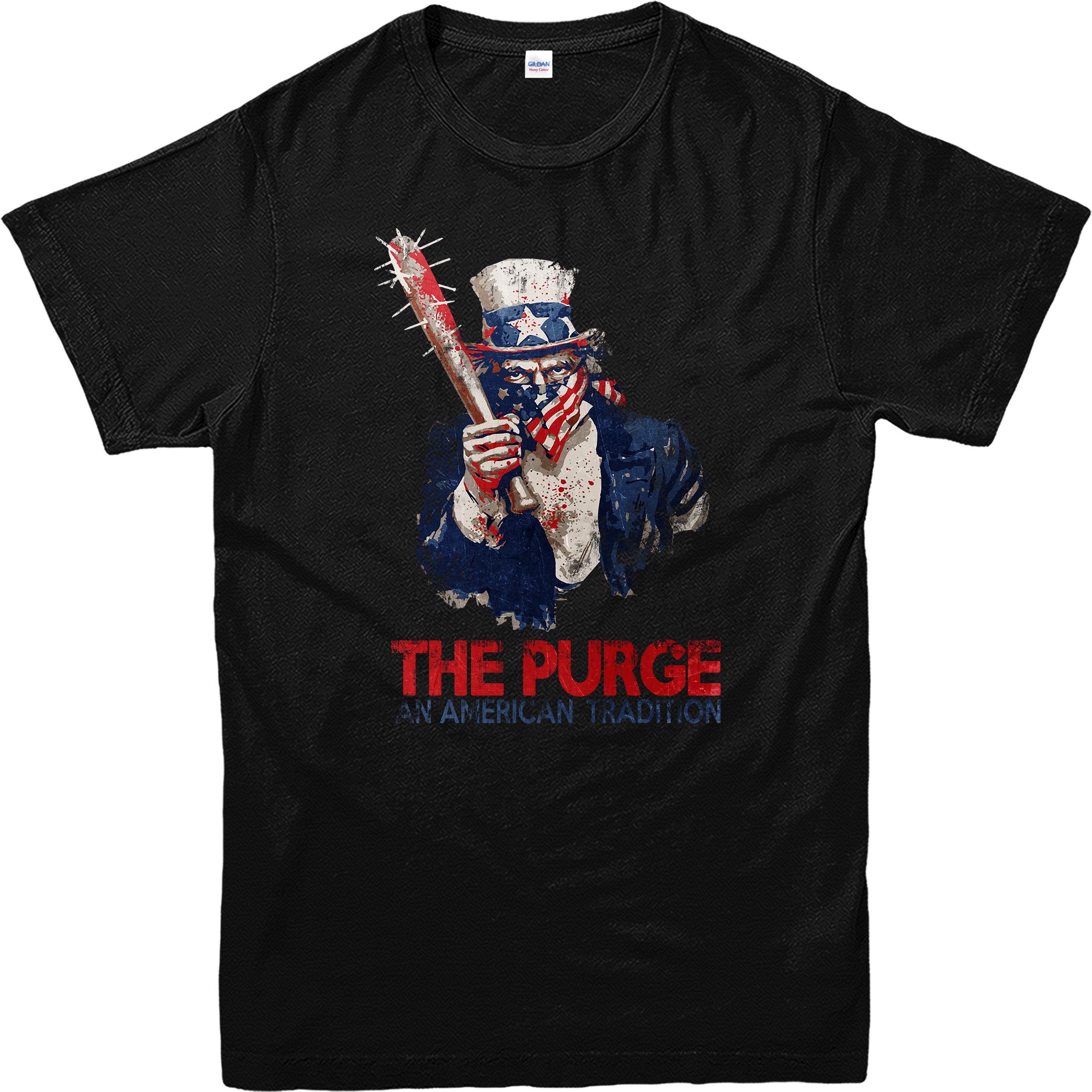 The Purge T-Shirt, The Purge Uncle Sam T Shirt Funny Inspired Movie ...